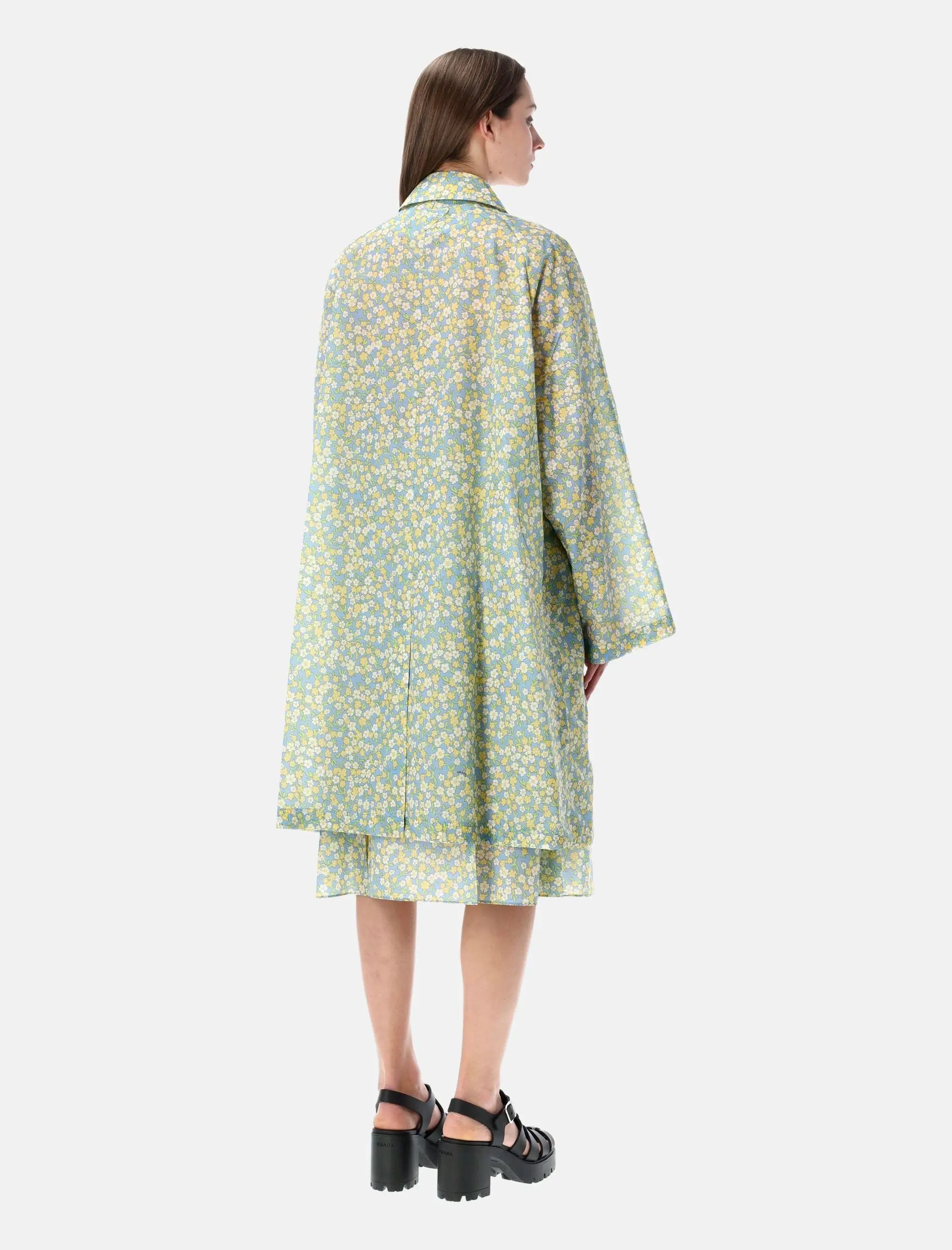 Blossom Trench Coat Prada оригінал – Купити в Україні – вид ззаду