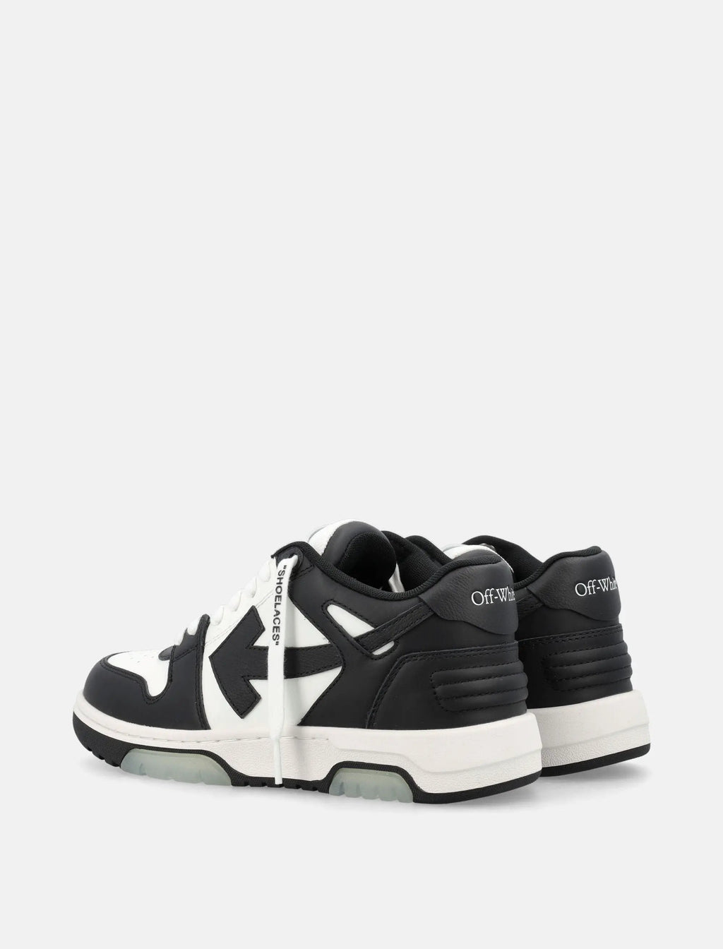 Out Of Office Low Top Leather Sneakers Off-white оригінал – Купити в Україні – збільшений вид