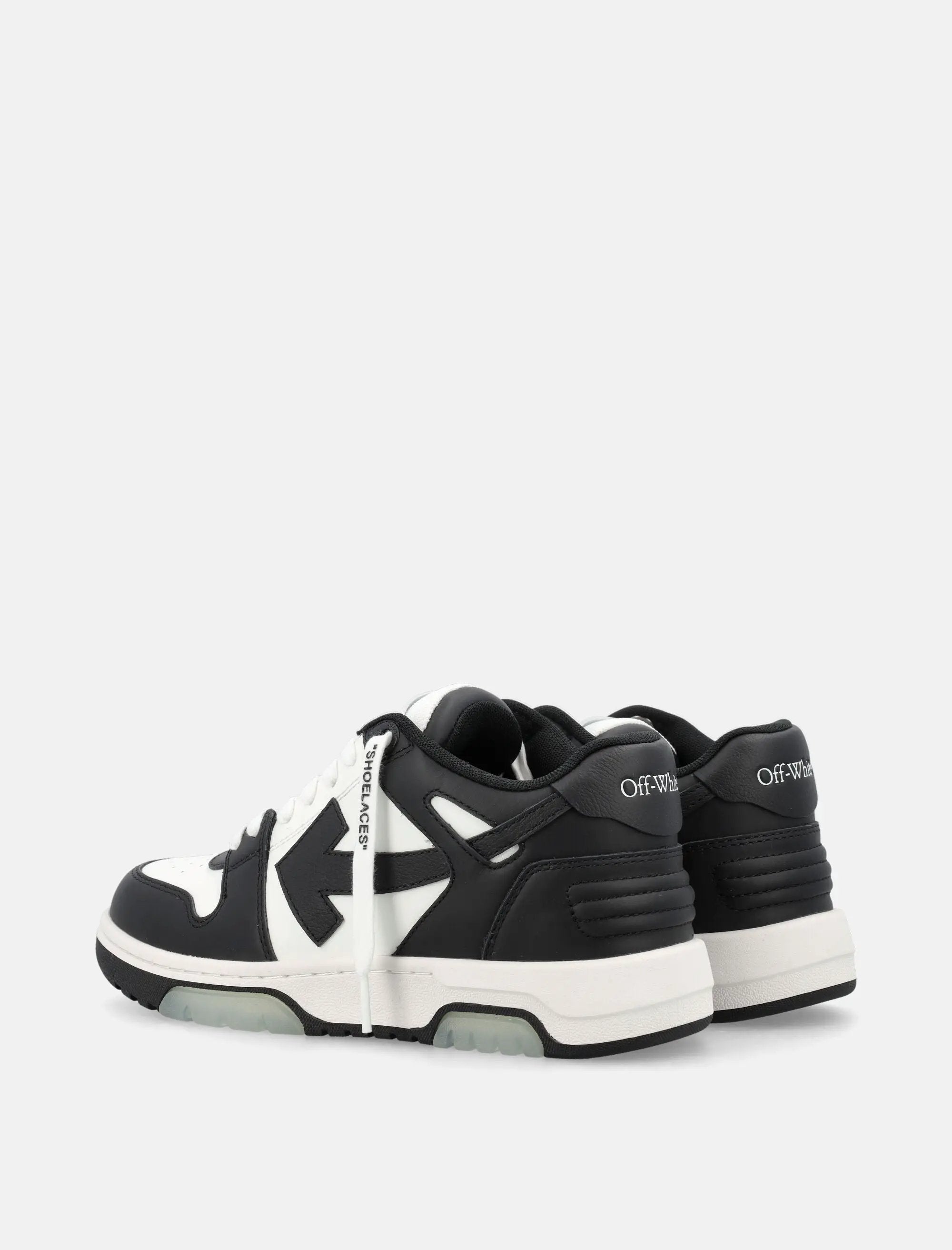 Out Of Office Low Top Leather Sneakers Off-white оригінал – Купити в Україні – збільшений вид