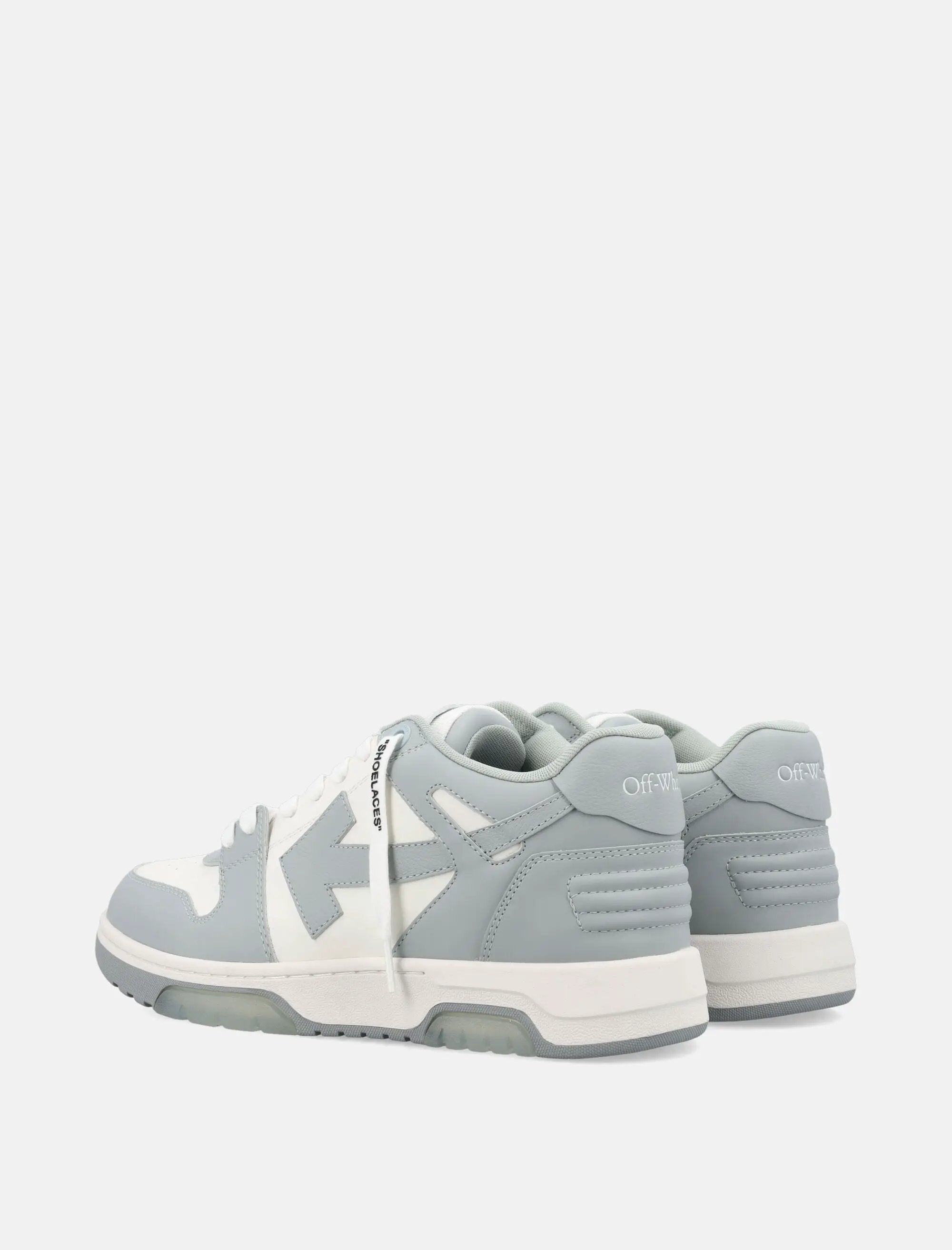 Out Of Office Low Top Leather Sneakers Off-white оригінал – Купити в Україні – збільшений вид