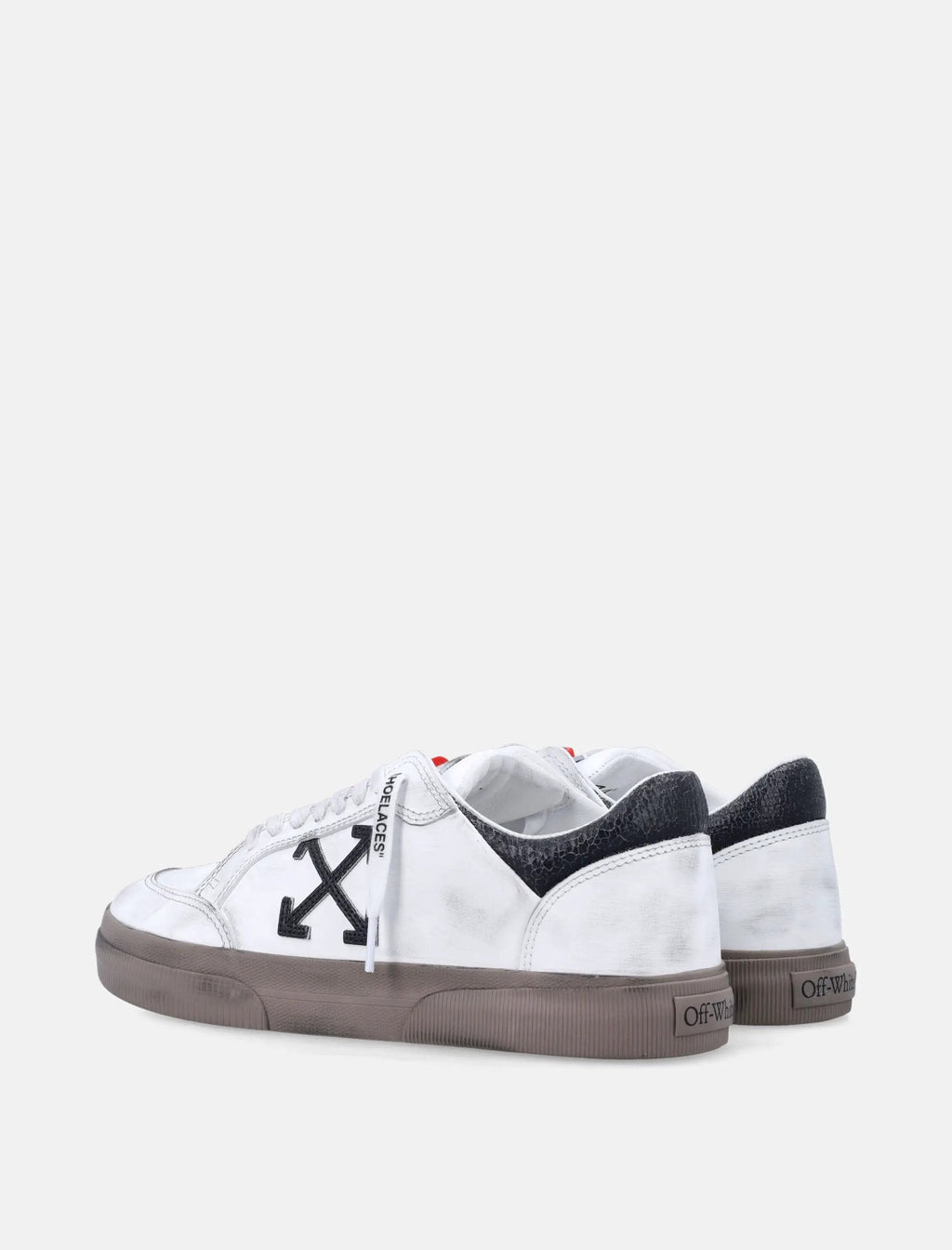 Оригінальна Vulc Low Vintage Sneakers In White Off-white – збільшений вид