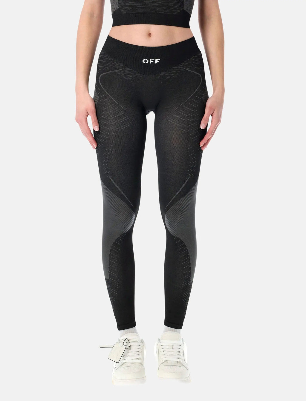 Racing Active Leggings Off-white – Гарантія оригінальності – боковий вид