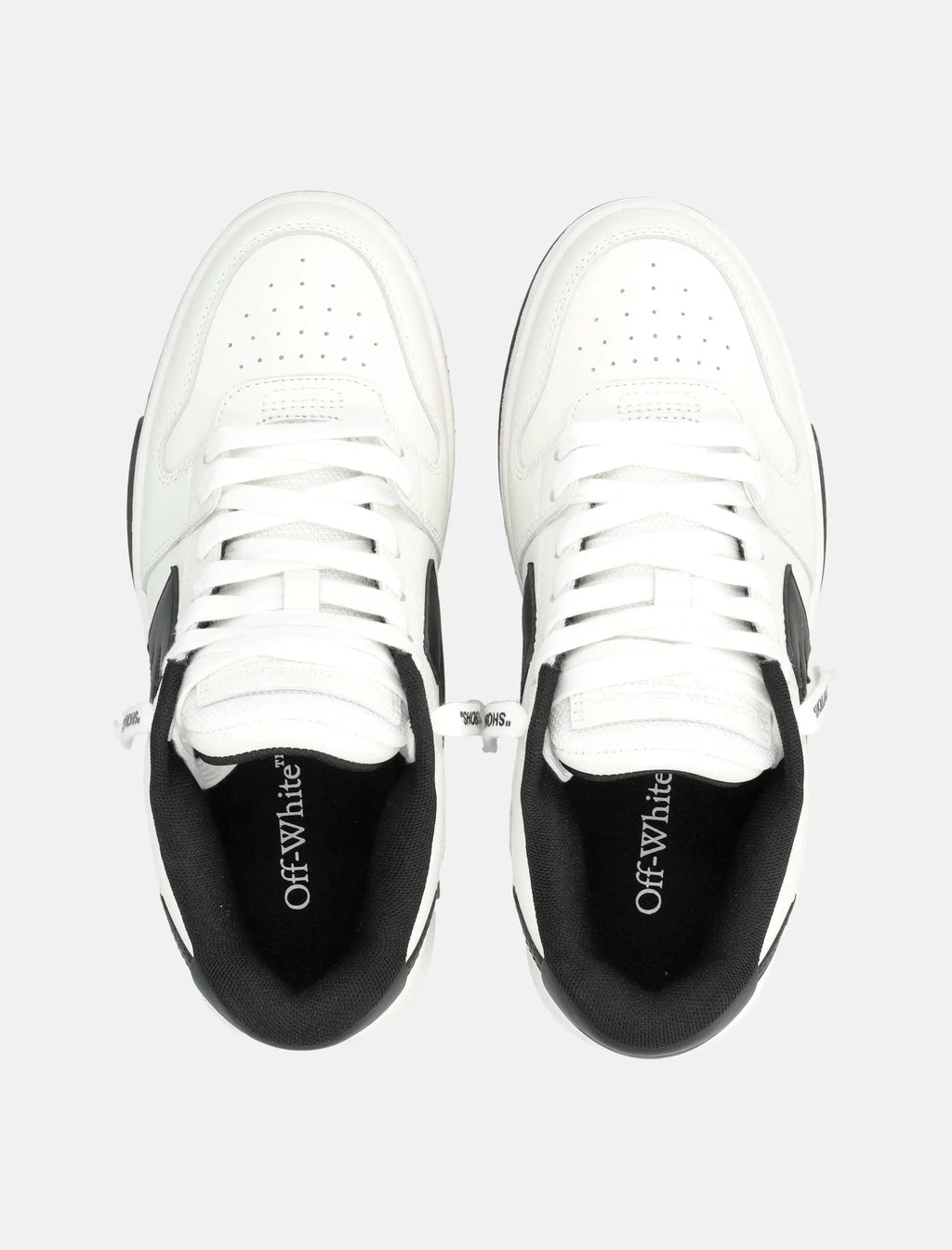 Оригінальна Out Of Office Womens Sneakers Off-white – вид ззаду