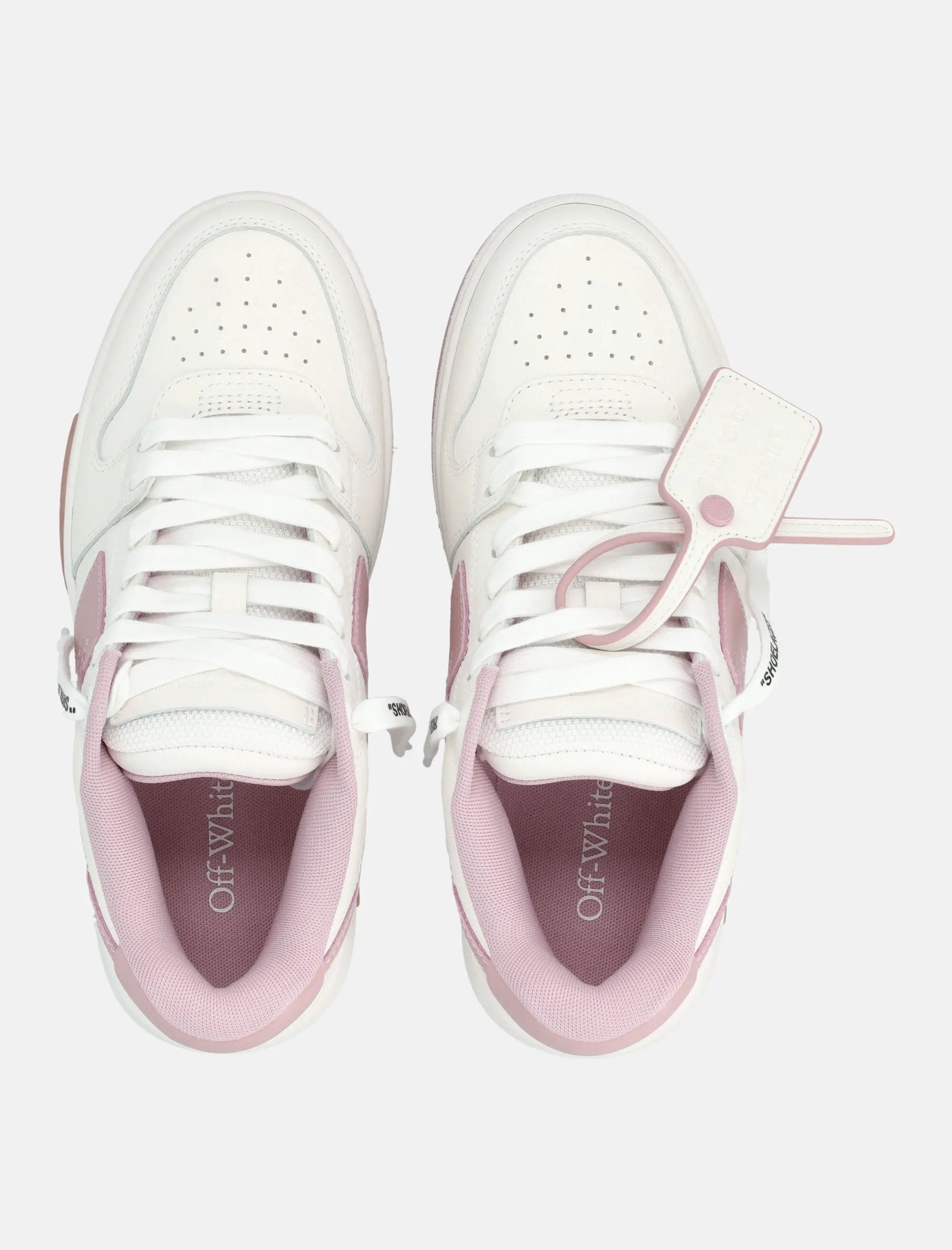 Оригінальна Out Of Office Womens Sneakers Off-white – вид ззаду