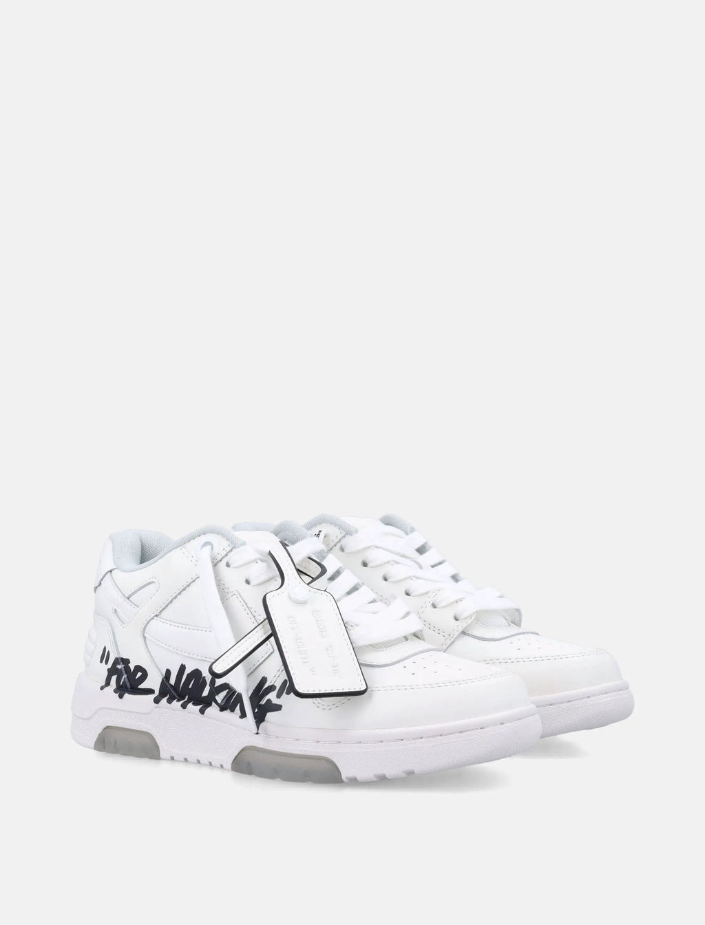 Оригінальна Out Of Office For Walking Leather Sneakers Off-white – детальний вид