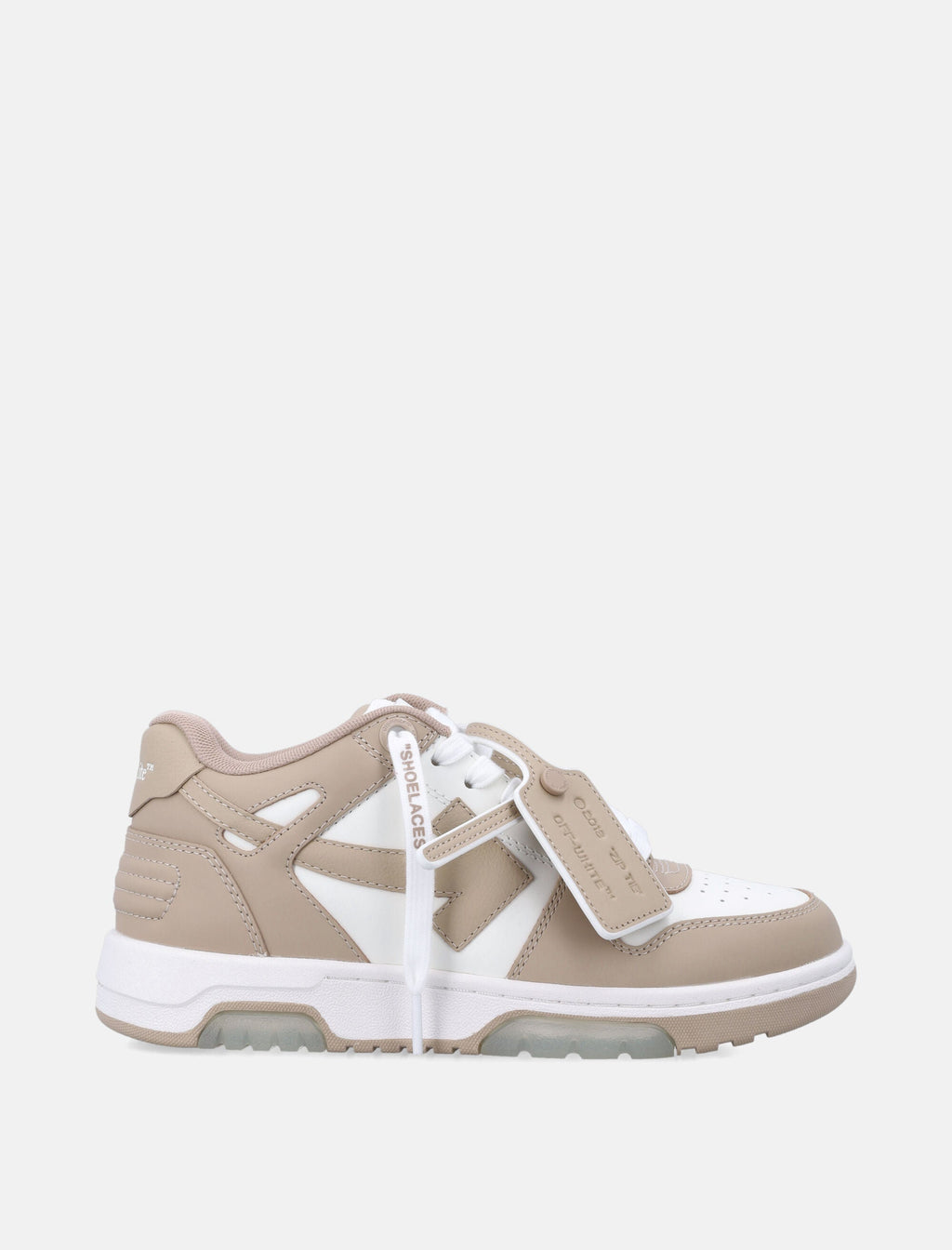 Оригінальна Out Of Office Womens Sneakers Off-white – боковий вид