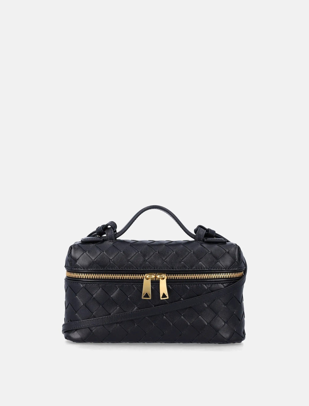 Bang Bang Vanity Case In Intrecciato Leather Bottega veneta оригінал – Купити в Україні – боковий вид