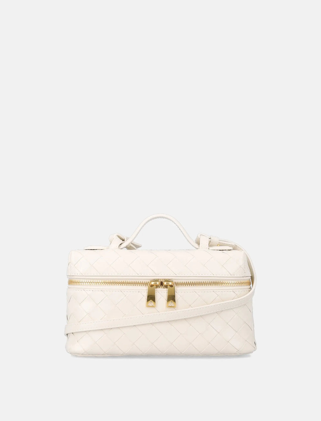 Bang Bang Vanity Case In Intrecciato Leather Bottega veneta оригінал – Купити в Україні – боковий вид