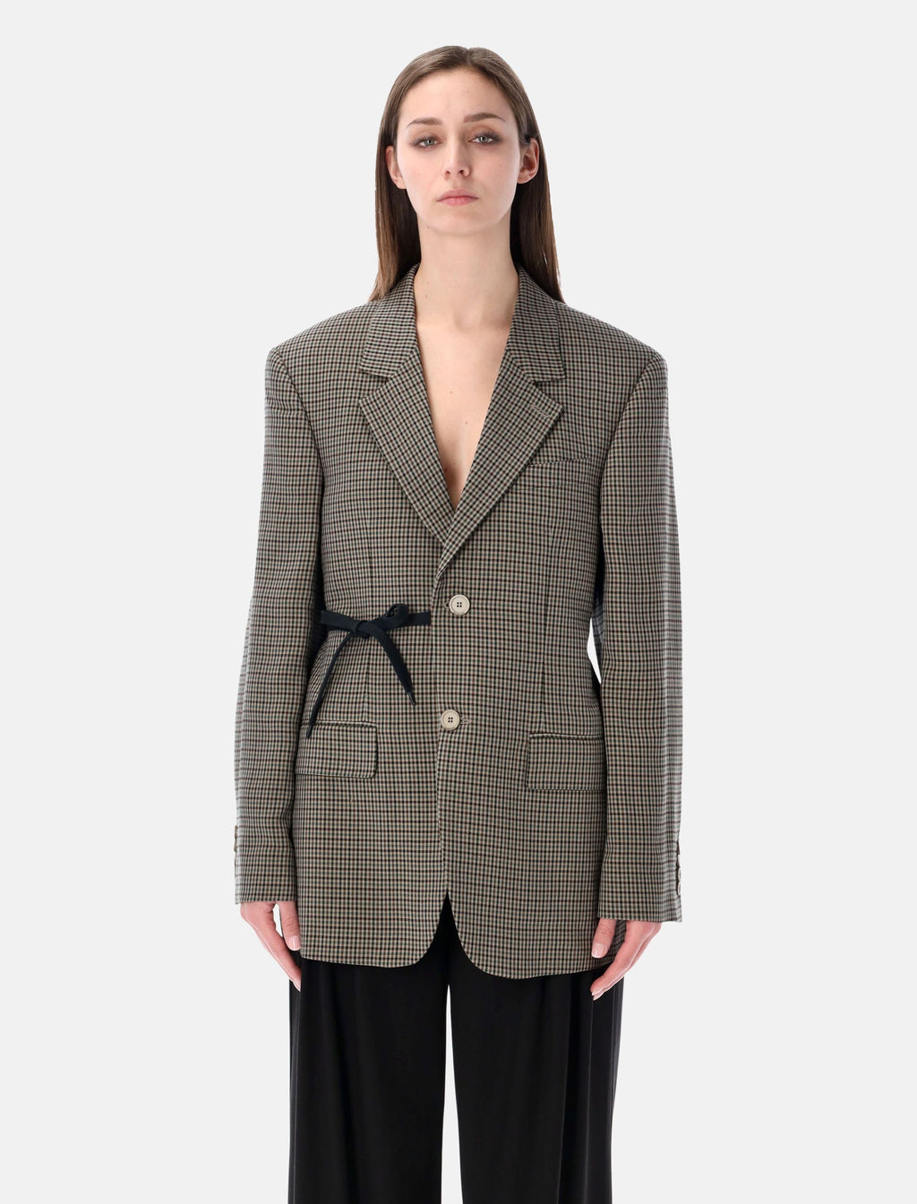 Wrap Tailored Jacket Balenciaga оригінал – Купити в Україні – боковий вид