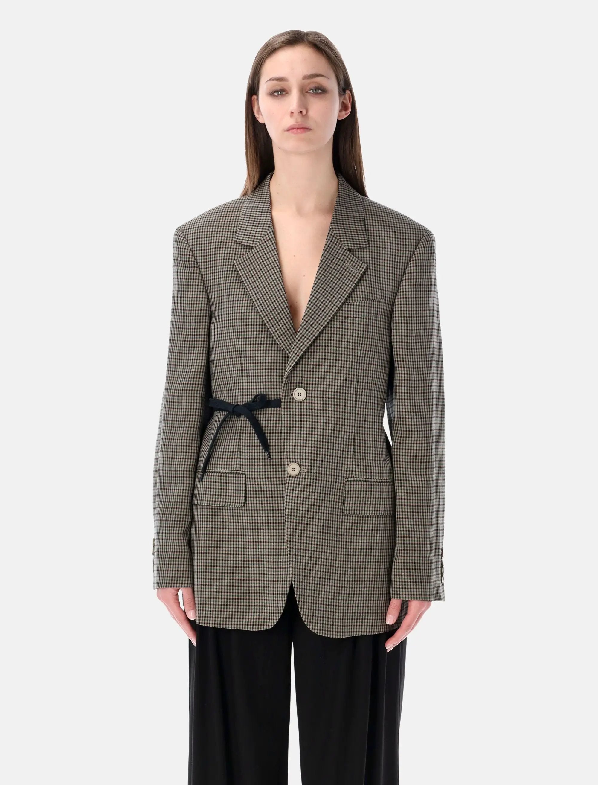 Wrap Tailored Jacket Balenciaga оригінал – Купити в Україні – боковий вид