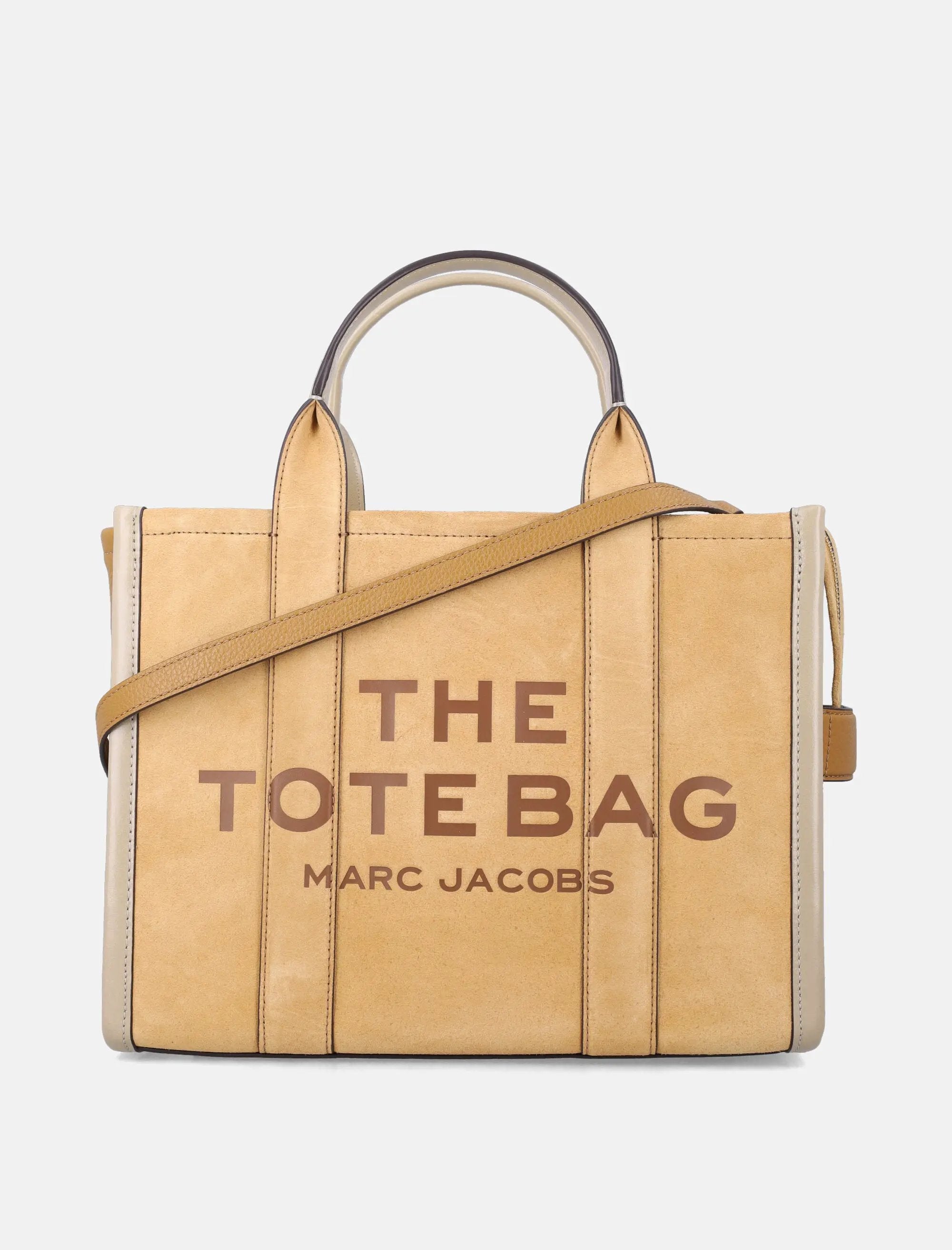 Suede Medium Tote Bag Marc jacobs оригінал – Купити в Україні – боковий вид