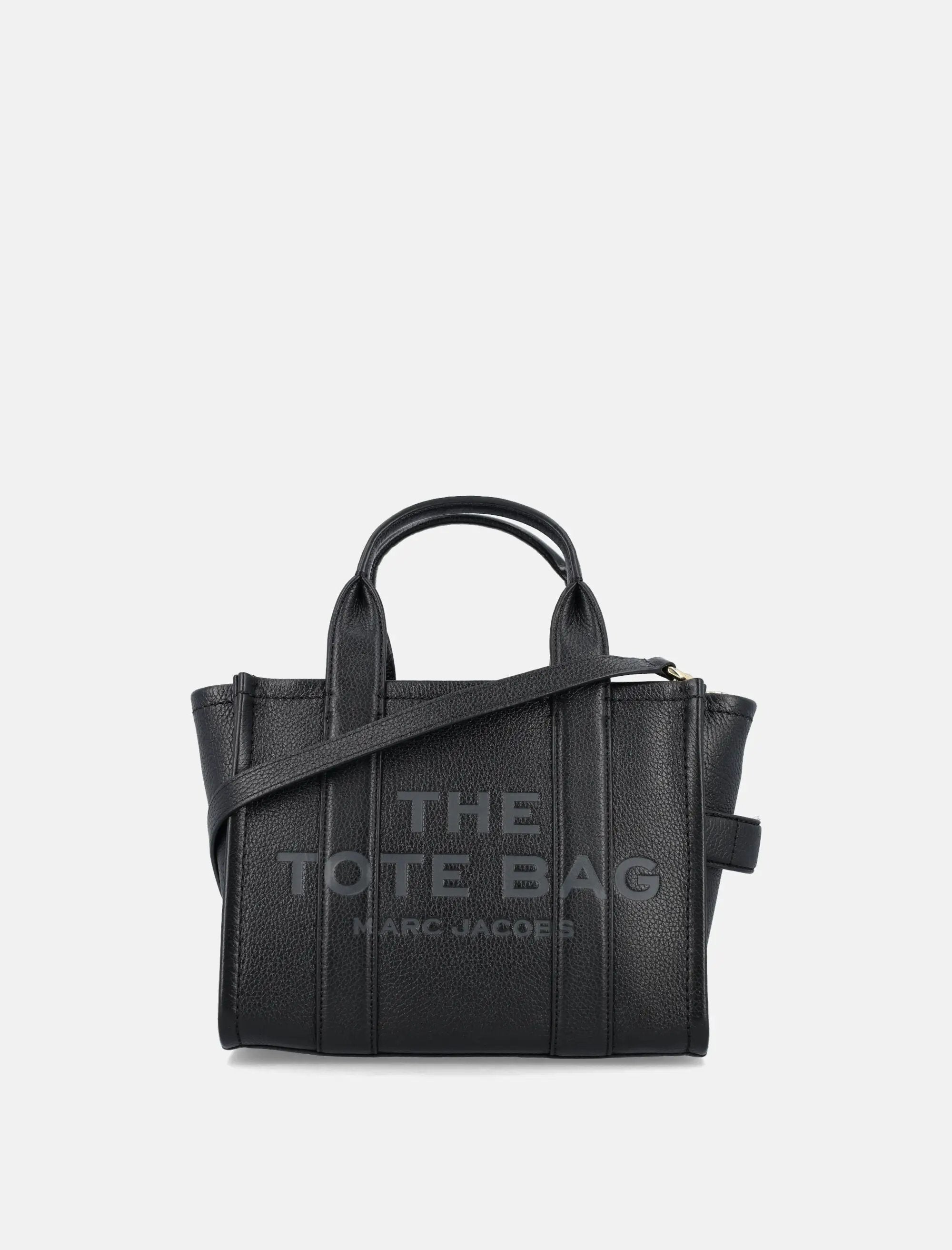 Mini Tote Bag In Grained Leather Marc jacobs оригінал – Купити в Україні – боковий вид