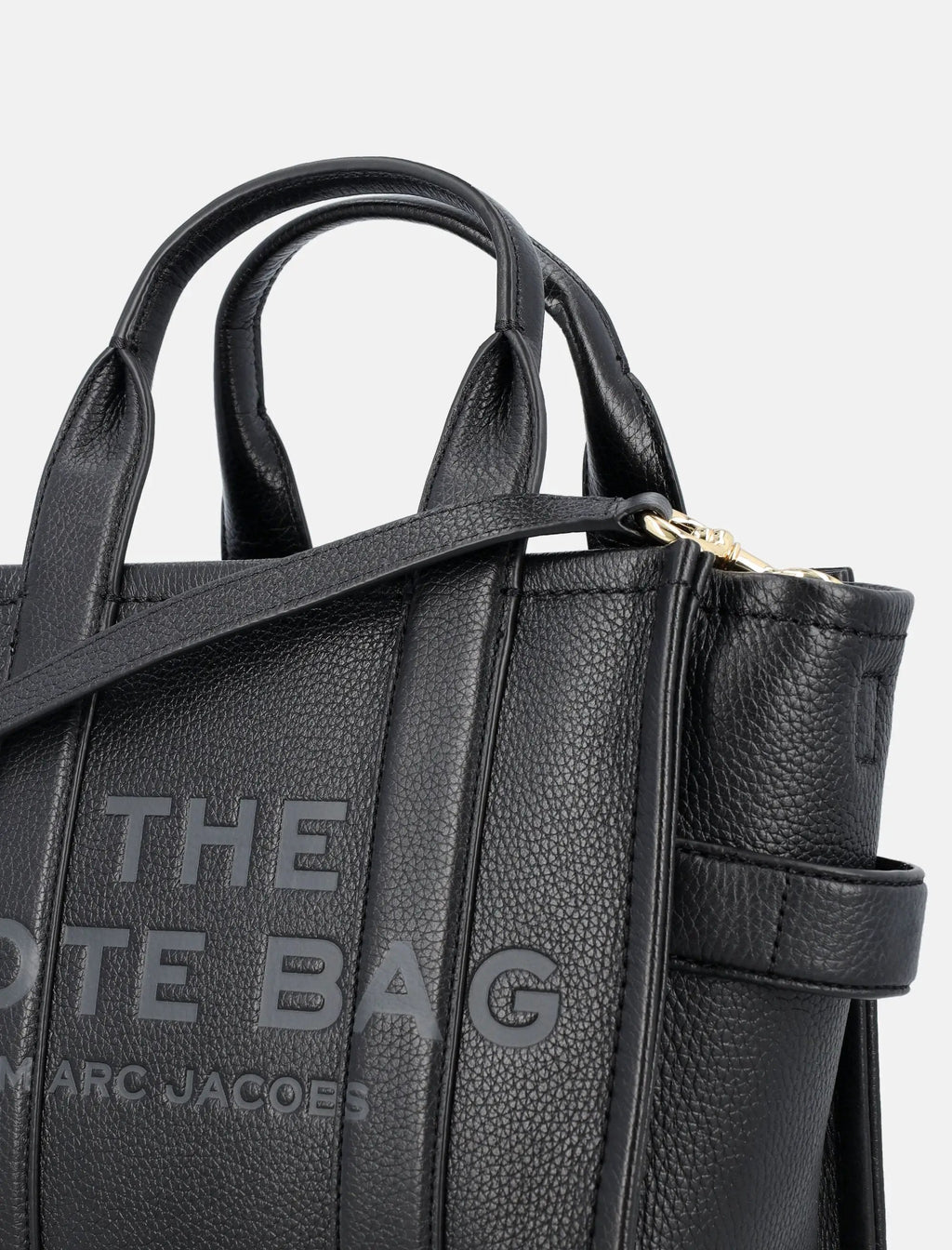 Mini Tote Bag In Grained Leather Marc jacobs оригінал – Купити в Україні – вид ззаду