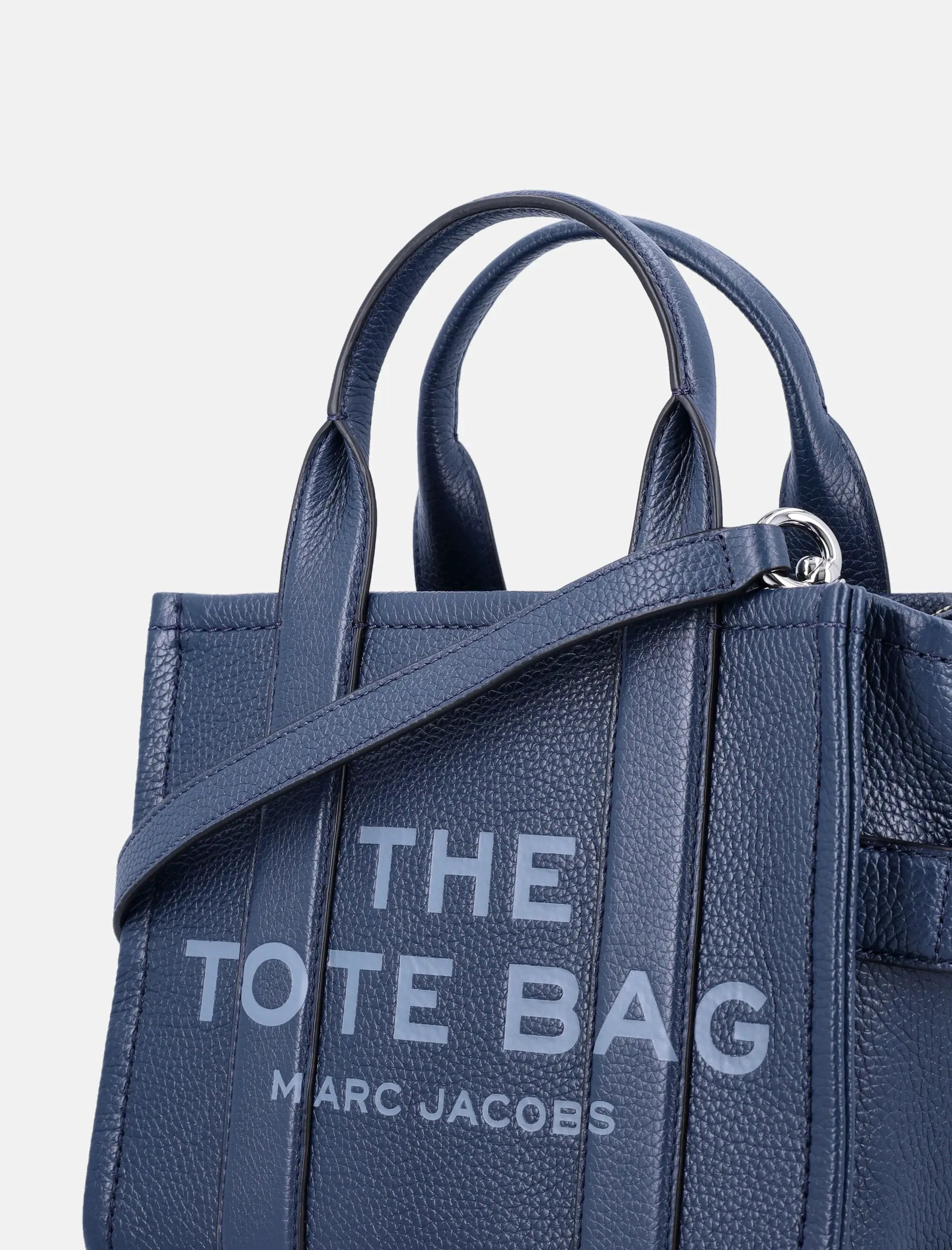 Mini Tote Bag In Grained Leather Marc jacobs оригінал – Купити в Україні – вид ззаду