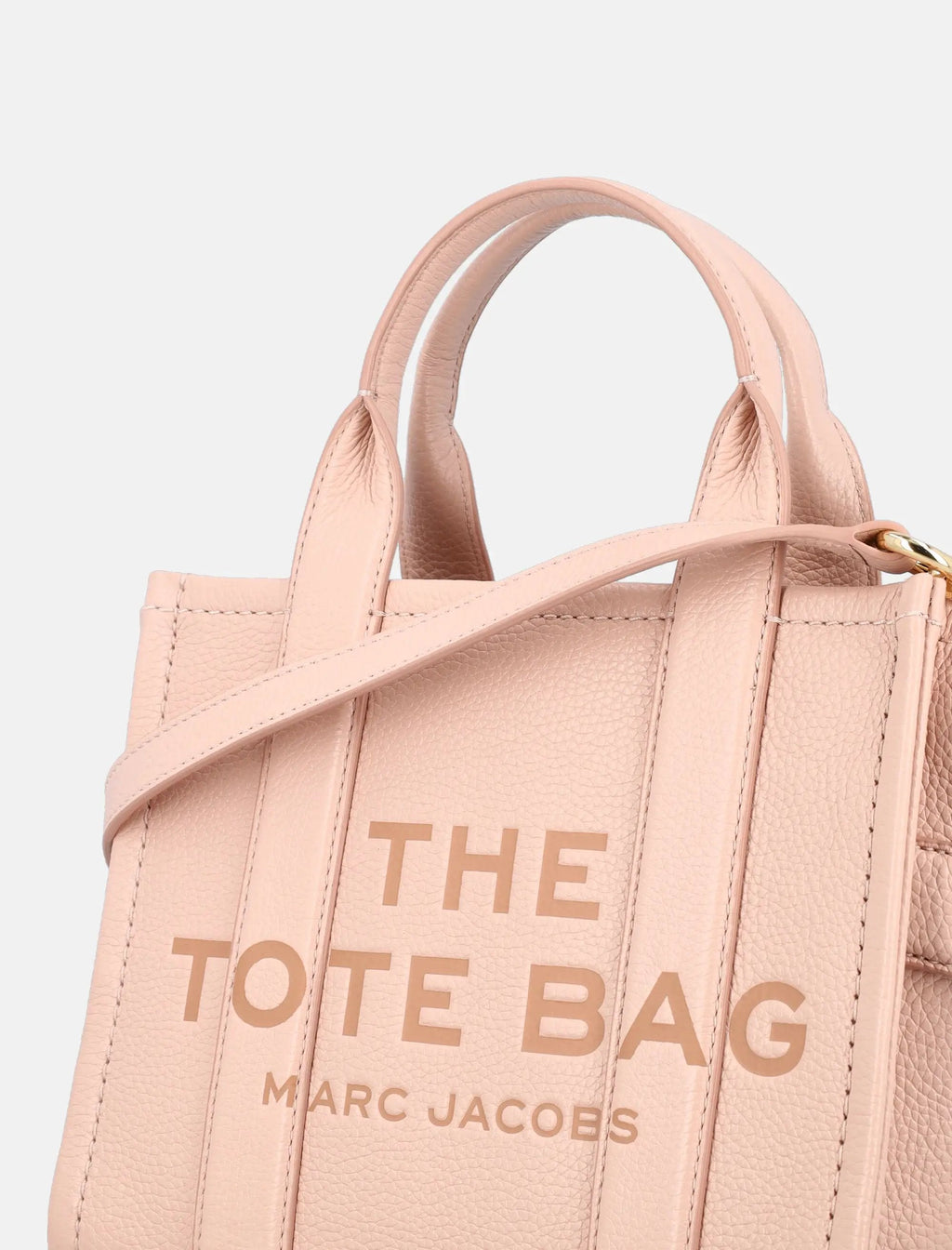 Mini Tote Bag In Grained Leather Marc jacobs оригінал – Купити в Україні – вид ззаду