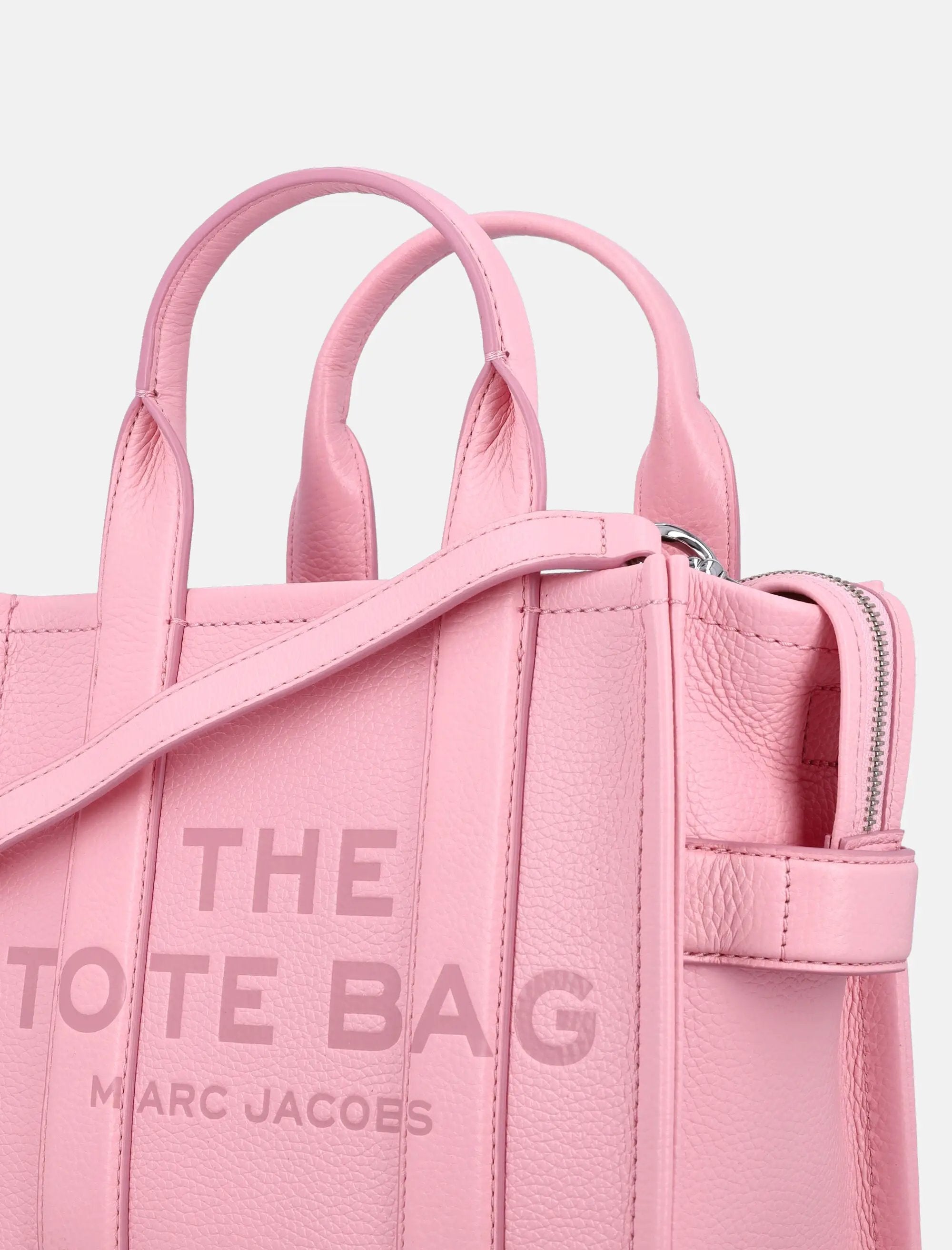 Mini Tote Bag In Grained Leather Marc jacobs оригінал – Купити в Україні – вид ззаду