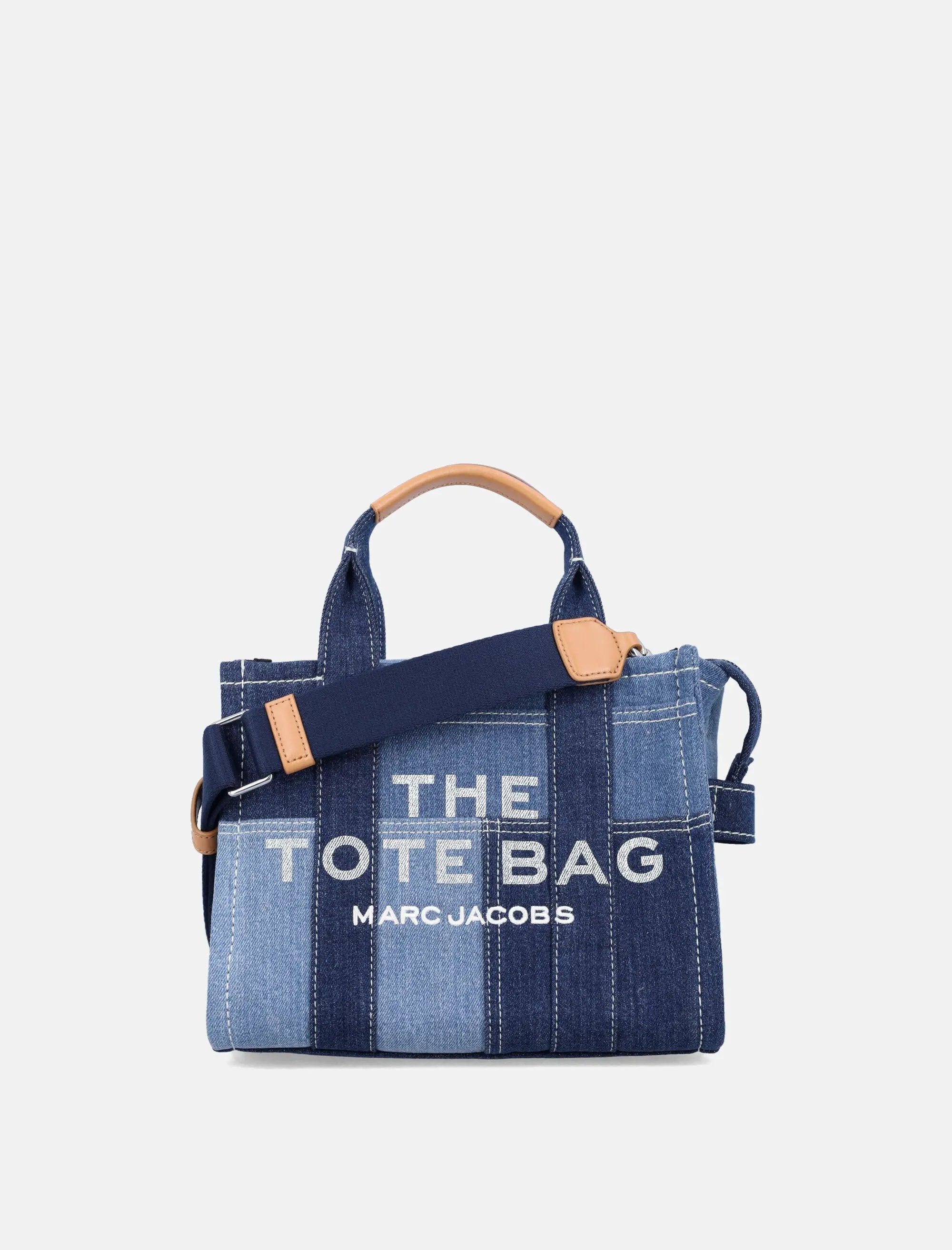Small Tote Patchwork Denim Bag Marc jacobs оригінал – Купити в Україні – боковий вид