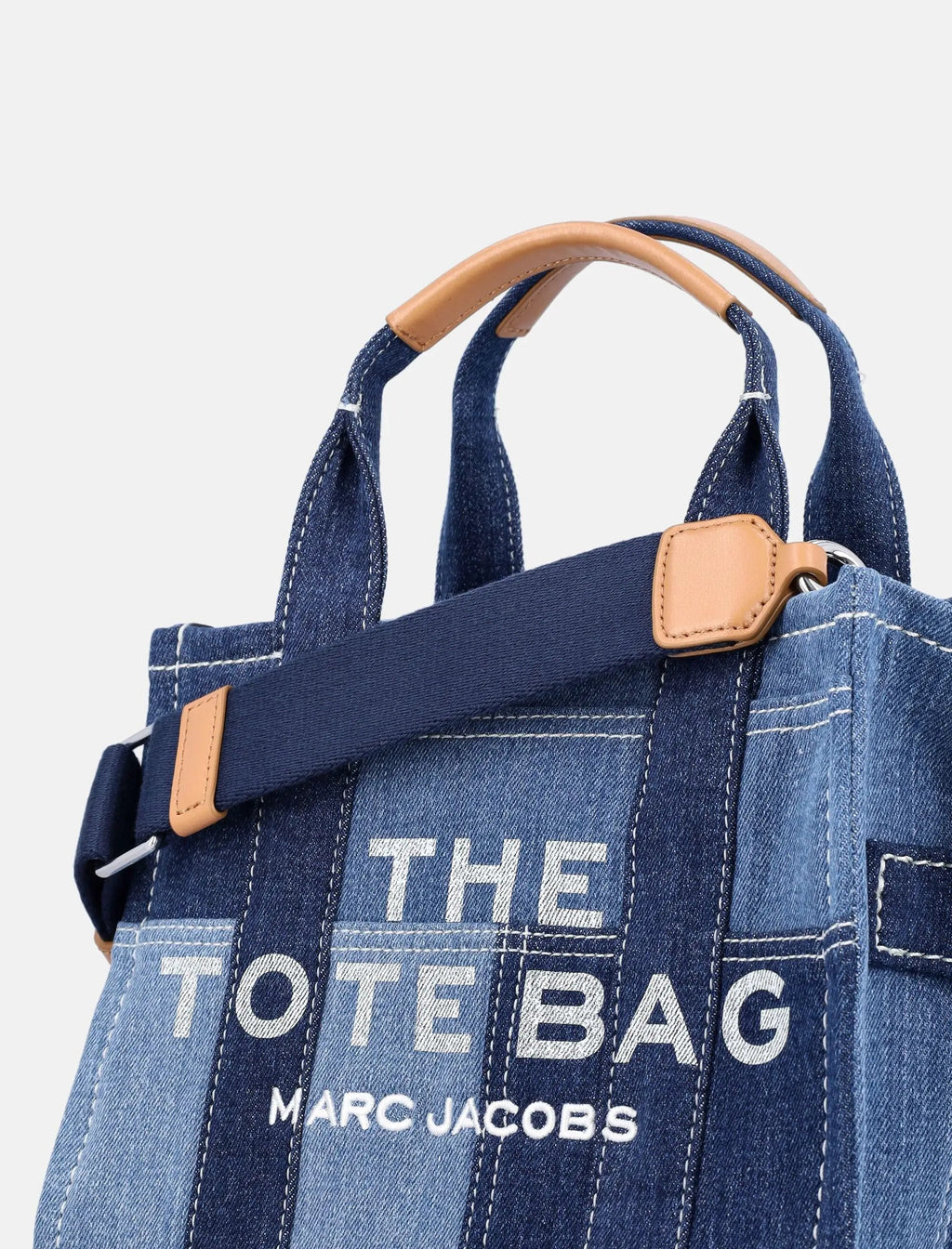 Small Tote Patchwork Denim Bag Marc jacobs оригінал – Купити в Україні – вид ззаду