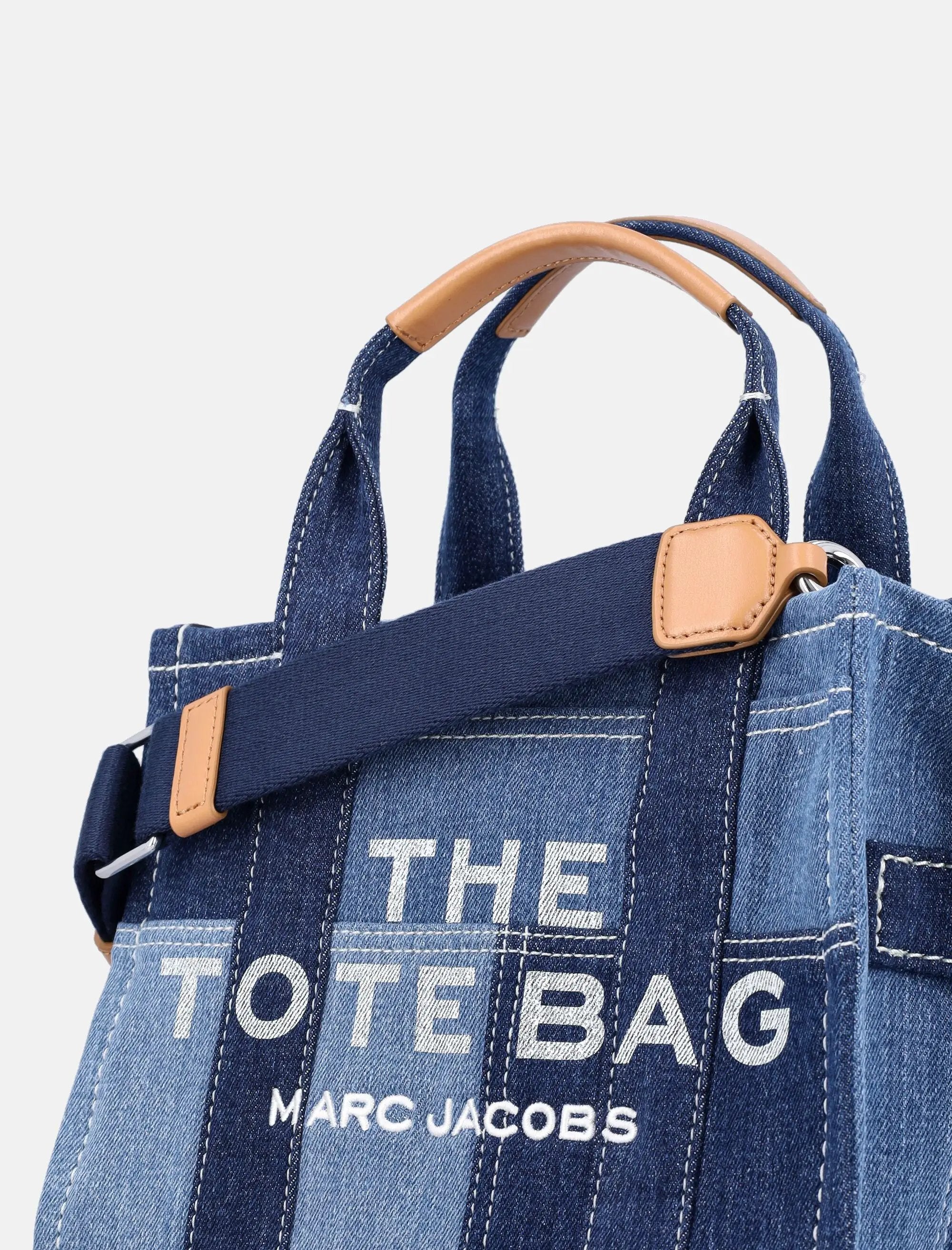 Small Tote Patchwork Denim Bag Marc jacobs оригінал – Купити в Україні – вид ззаду