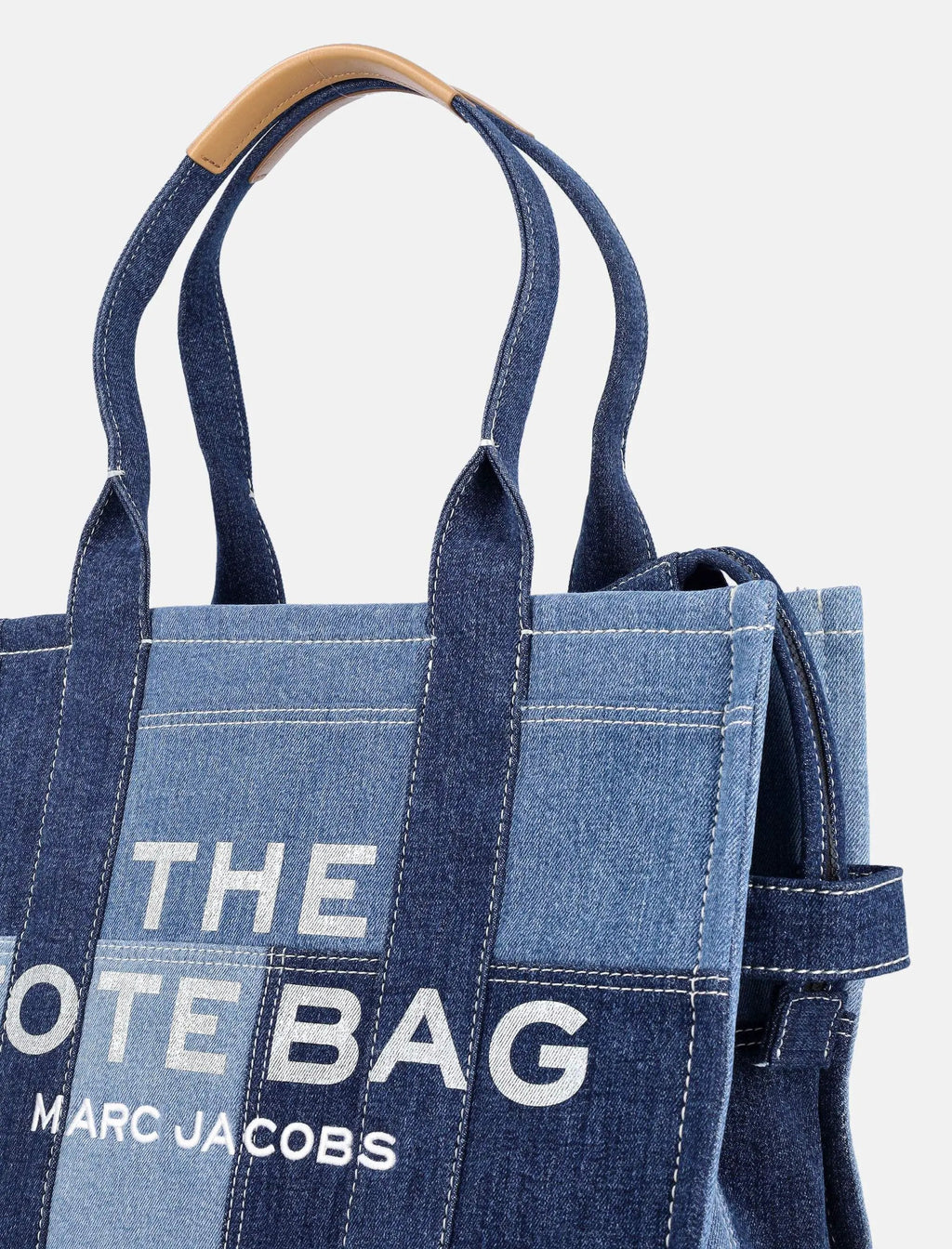 Оригінальна Large Tote Patchwork Denim Bag Marc jacobs – вид ззаду