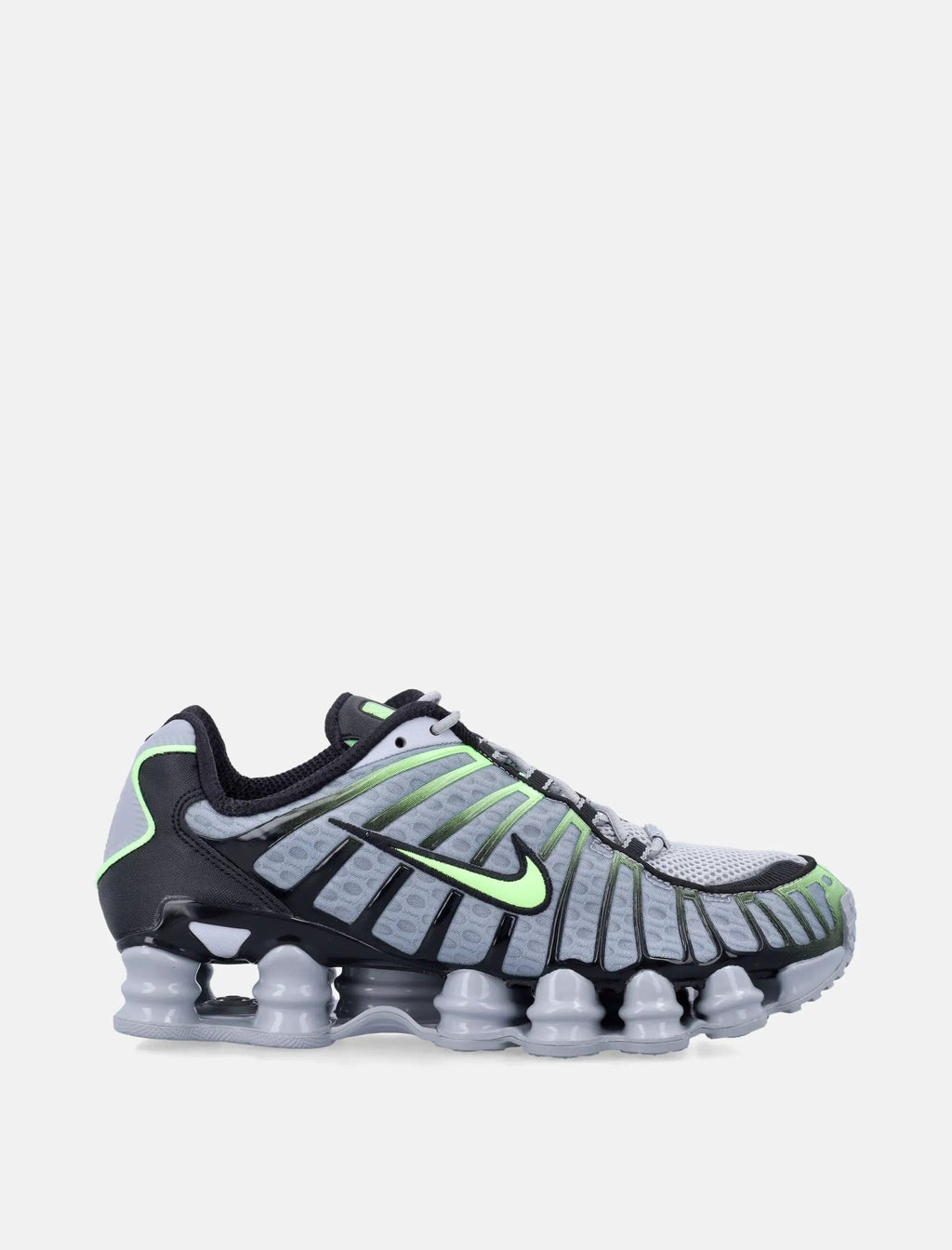 Оригінальна Shox Tl Sneakers In Textile And Synthetic Materials Nike – боковий вид