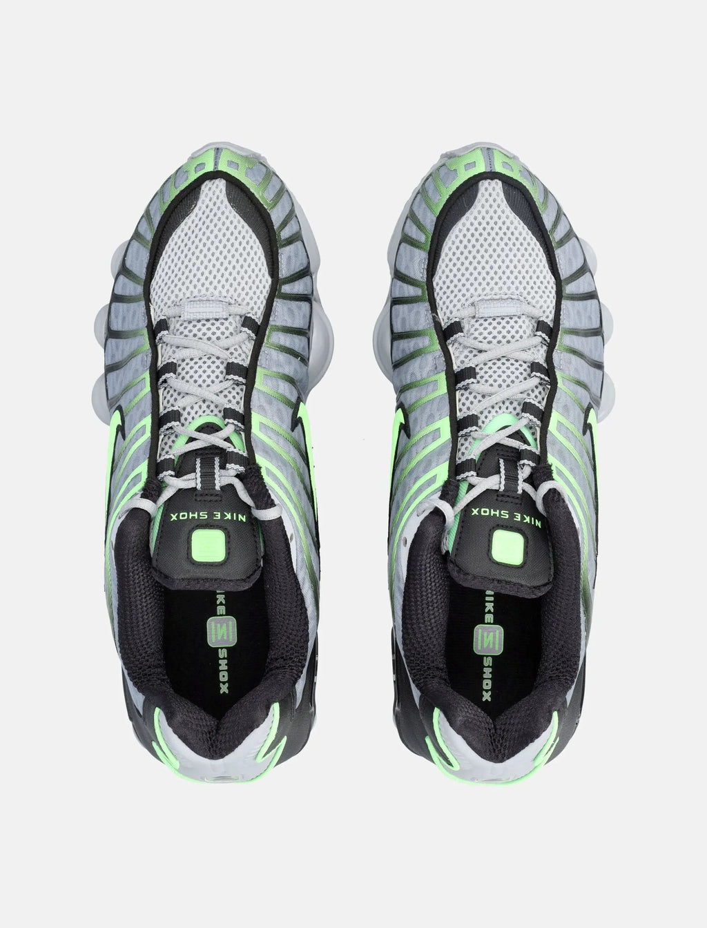 Оригінальна Shox Tl Sneakers In Textile And Synthetic Materials Nike – вид ззаду