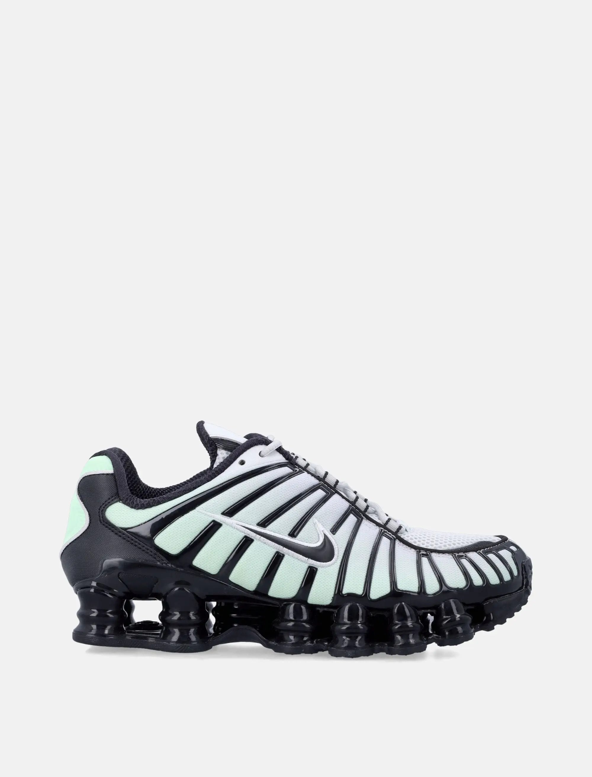 Оригінальна Shox Tl Sneakers In Textile And Synthetic Materials Nike – боковий вид