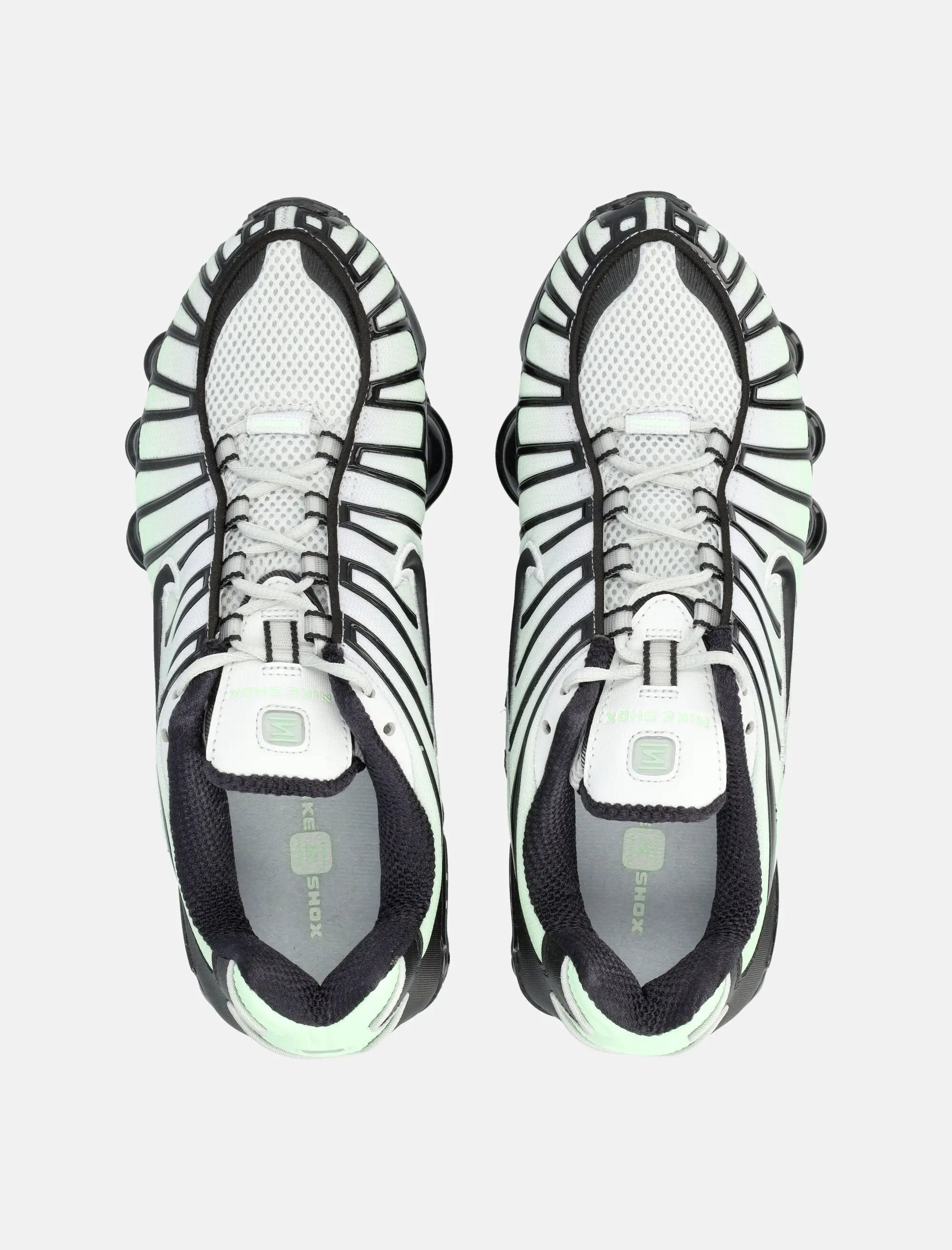 Оригінальна Shox Tl Sneakers In Textile And Synthetic Materials Nike – вид ззаду