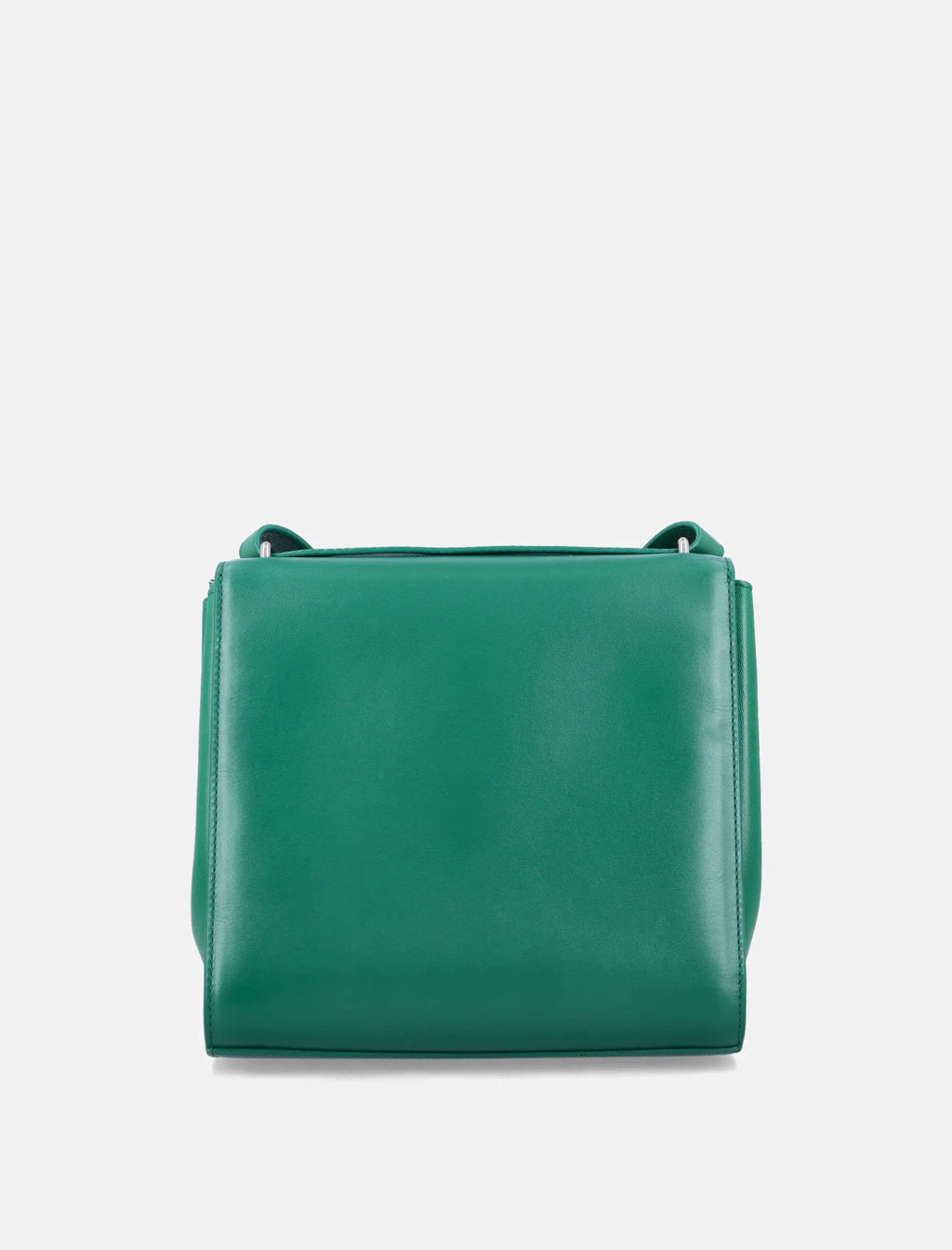 Green Leather Shoulder Bag With Geometric Closure Bottega veneta оригінал – Купити в Україні – збільшений вид