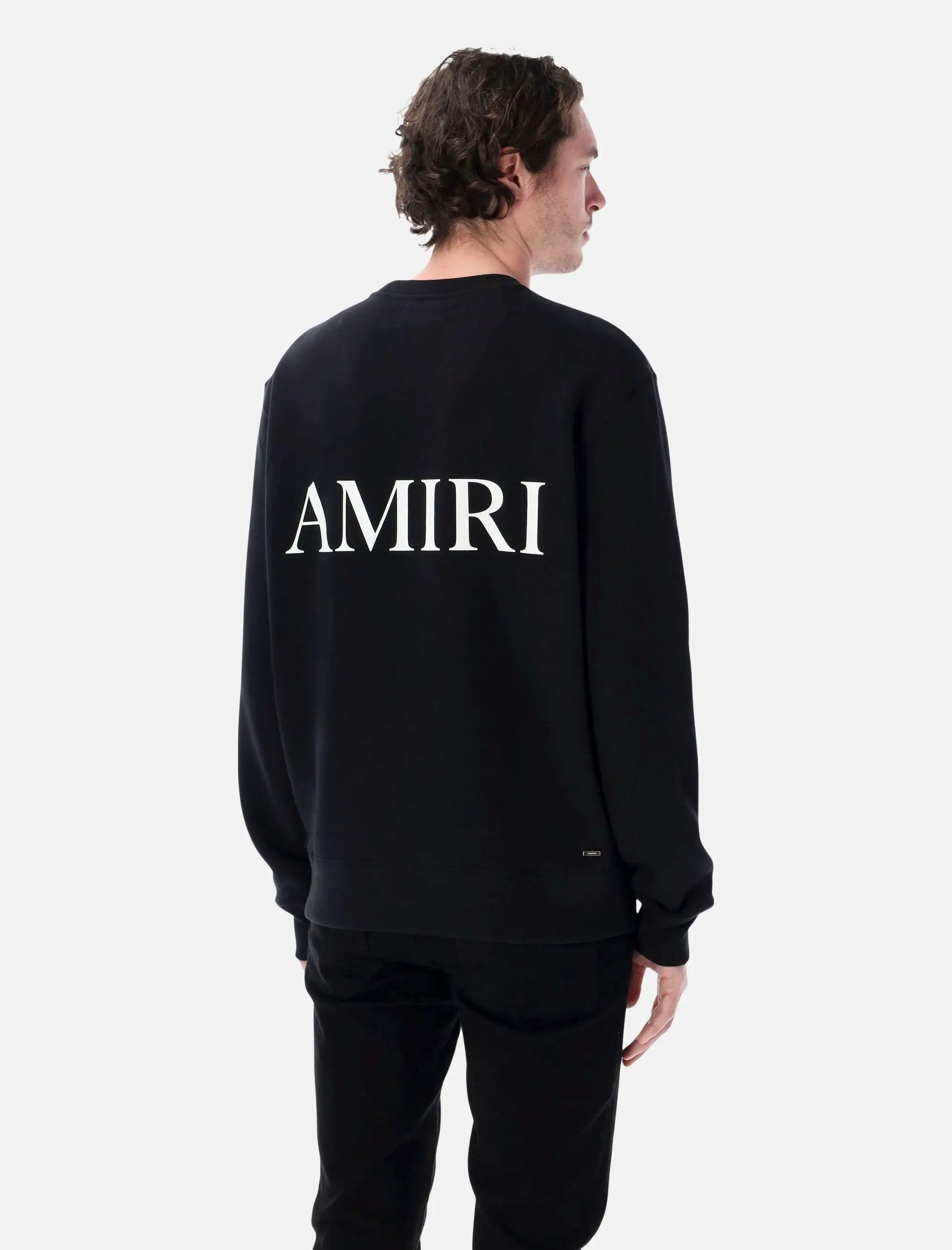 Core Logo Crewneck Amiri оригінал – Купити в Україні – вид ззаду