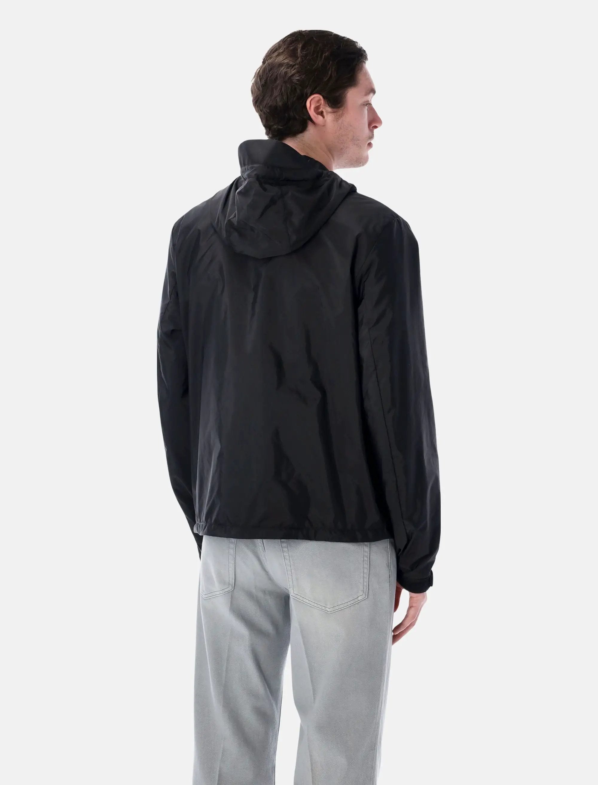 Re Nylon Hooded Jacket Prada оригінал – Купити в Україні – вид ззаду