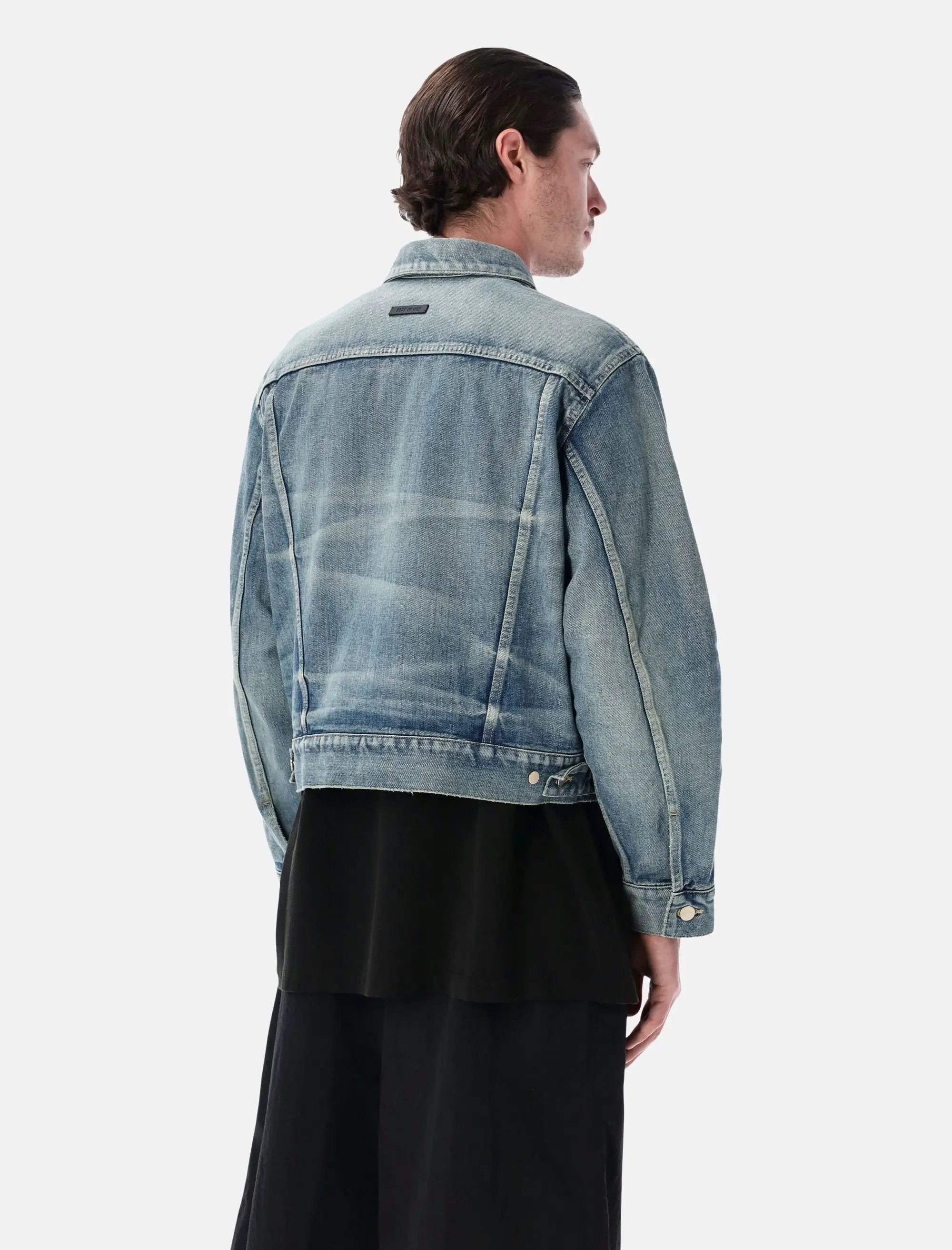 Оригінальна Japanese Selvedge Trucker Jacket Fear of god – вид ззаду