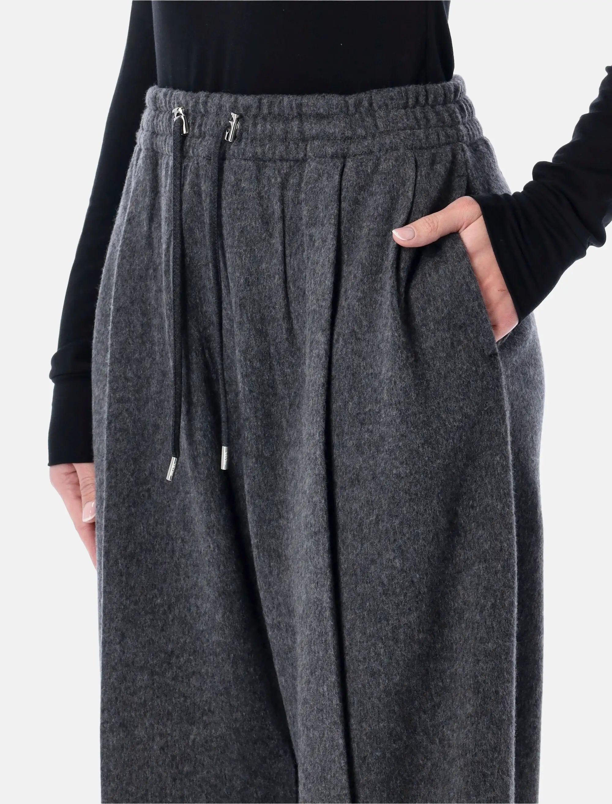 Оригінальна Wool And Cashmere Kogger Pants Prada – детальний вид