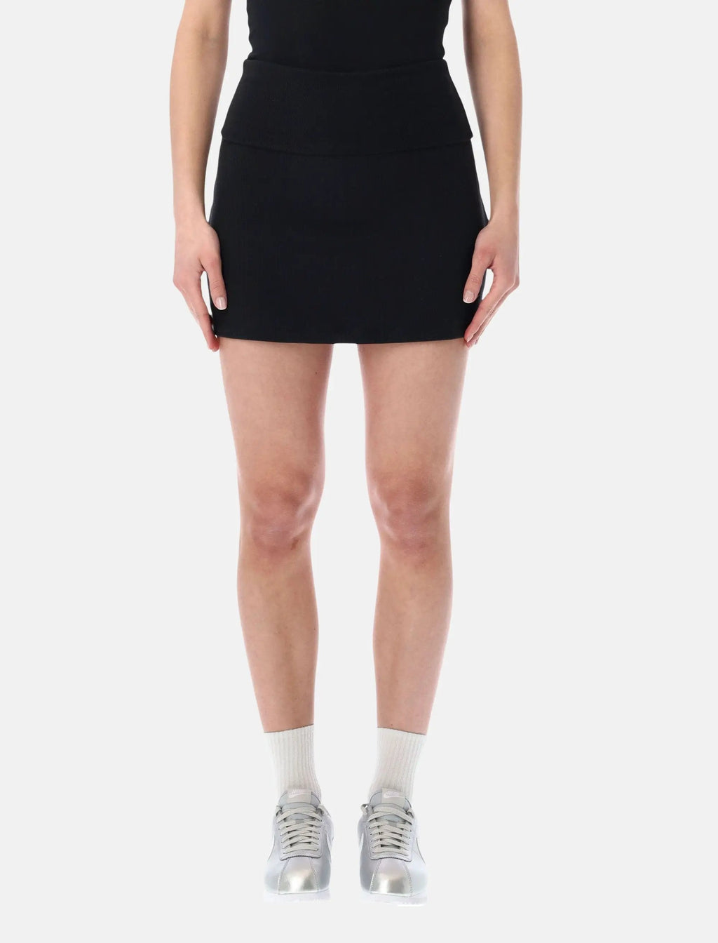 Оригінальна Ribbed Fitted MID Rise Skort Nike – боковий вид