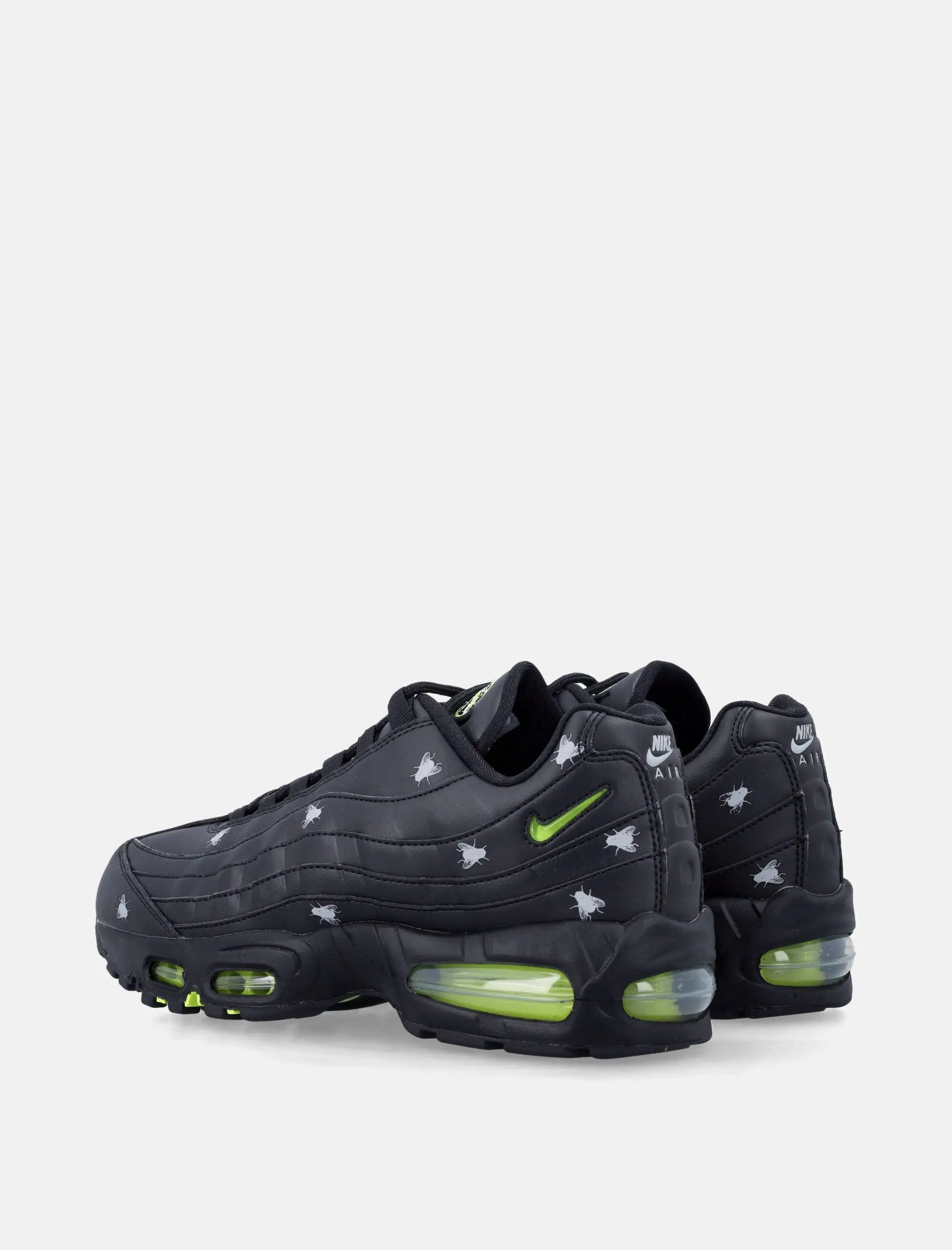 Air Max 95 Black With Neon Yellow Accents Nike – Гарантія оригінальності – збільшений вид