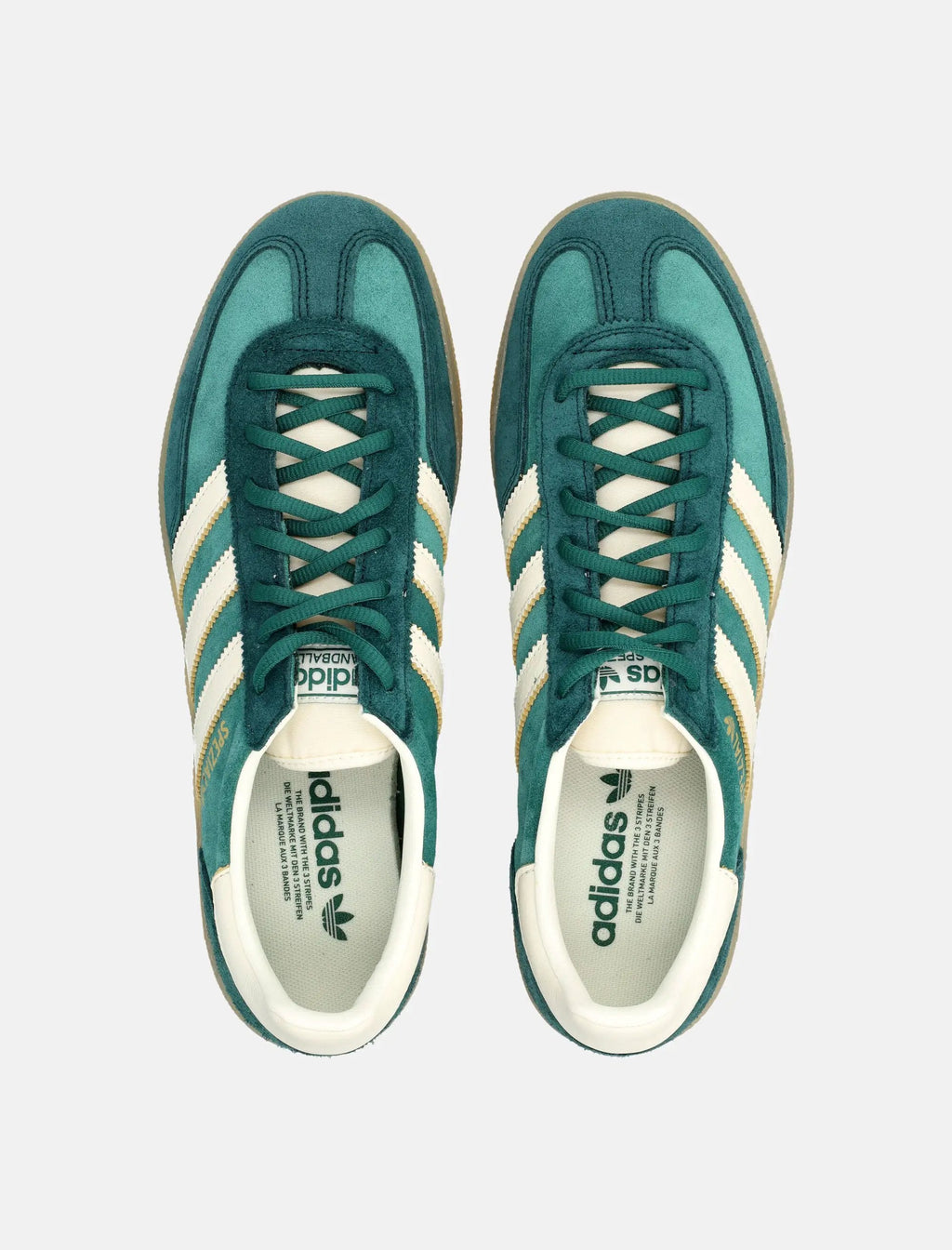 Green Handball Spezial Shoes Adidas – Гарантія оригінальності – вид ззаду