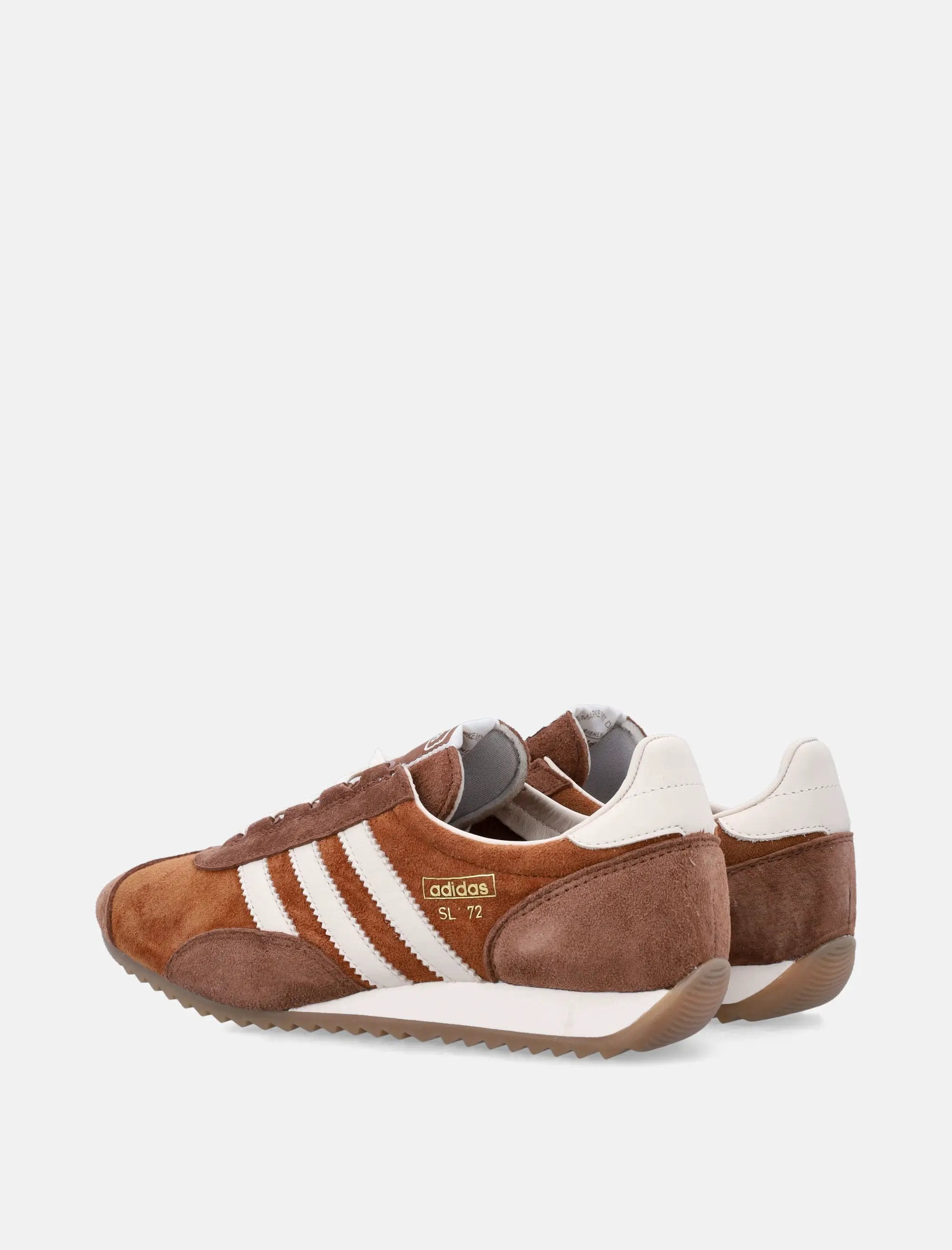Sl 72 Pt Suede Brown Sneakers Adidas – Гарантія оригінальності – збільшений вид - ADIDAS