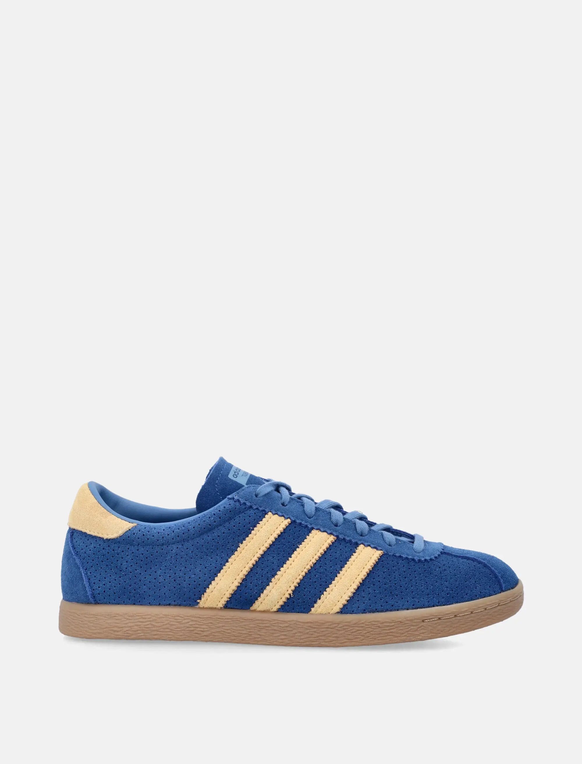 Tobacco Blue Suede Sneakers Adidas оригінал – Купити в Україні – боковий вид - ADIDAS