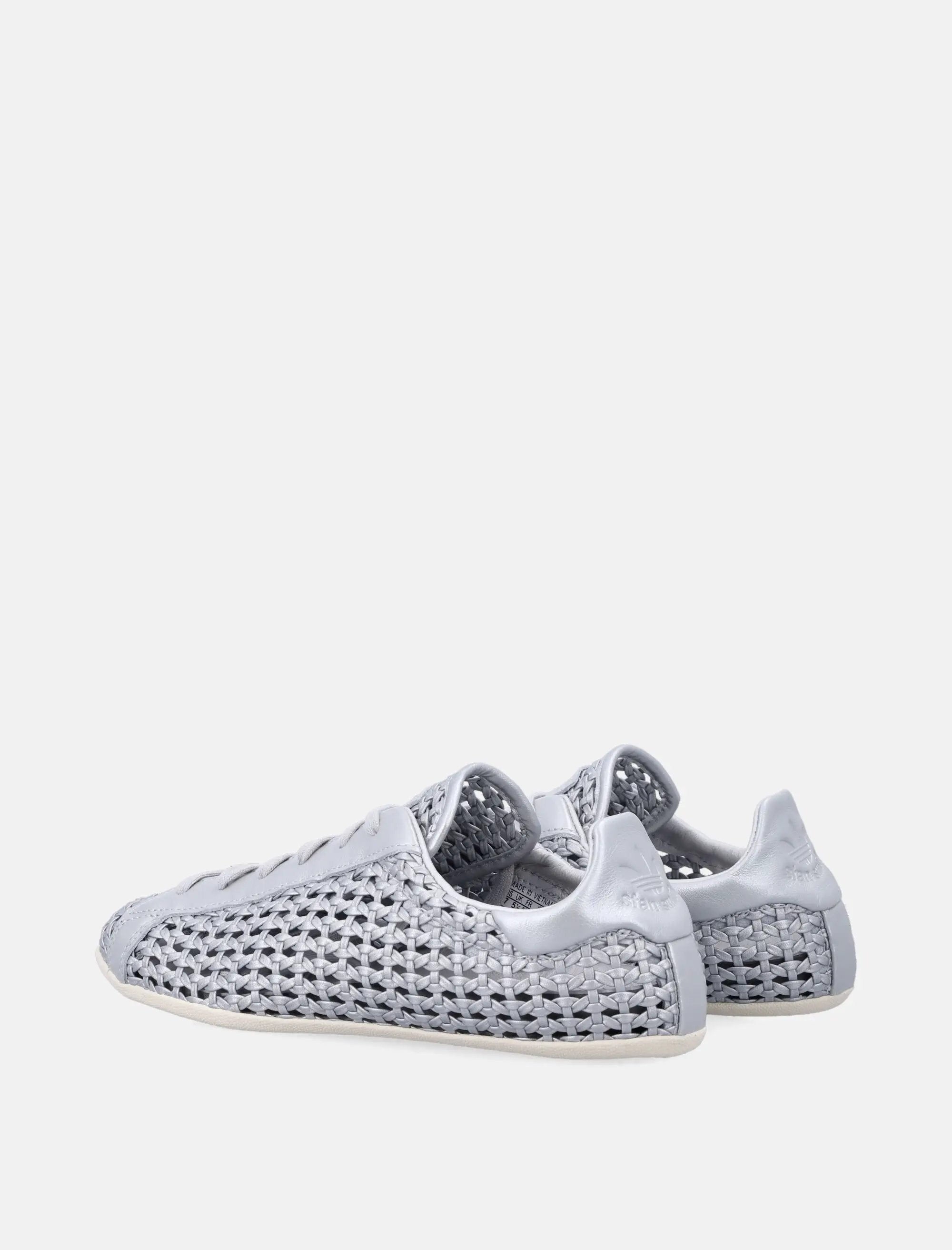 Silver Perforated Stan Smith Lo Pro Sneakers Adidas – Гарантія оригінальності – збільшений вид - ADIDAS