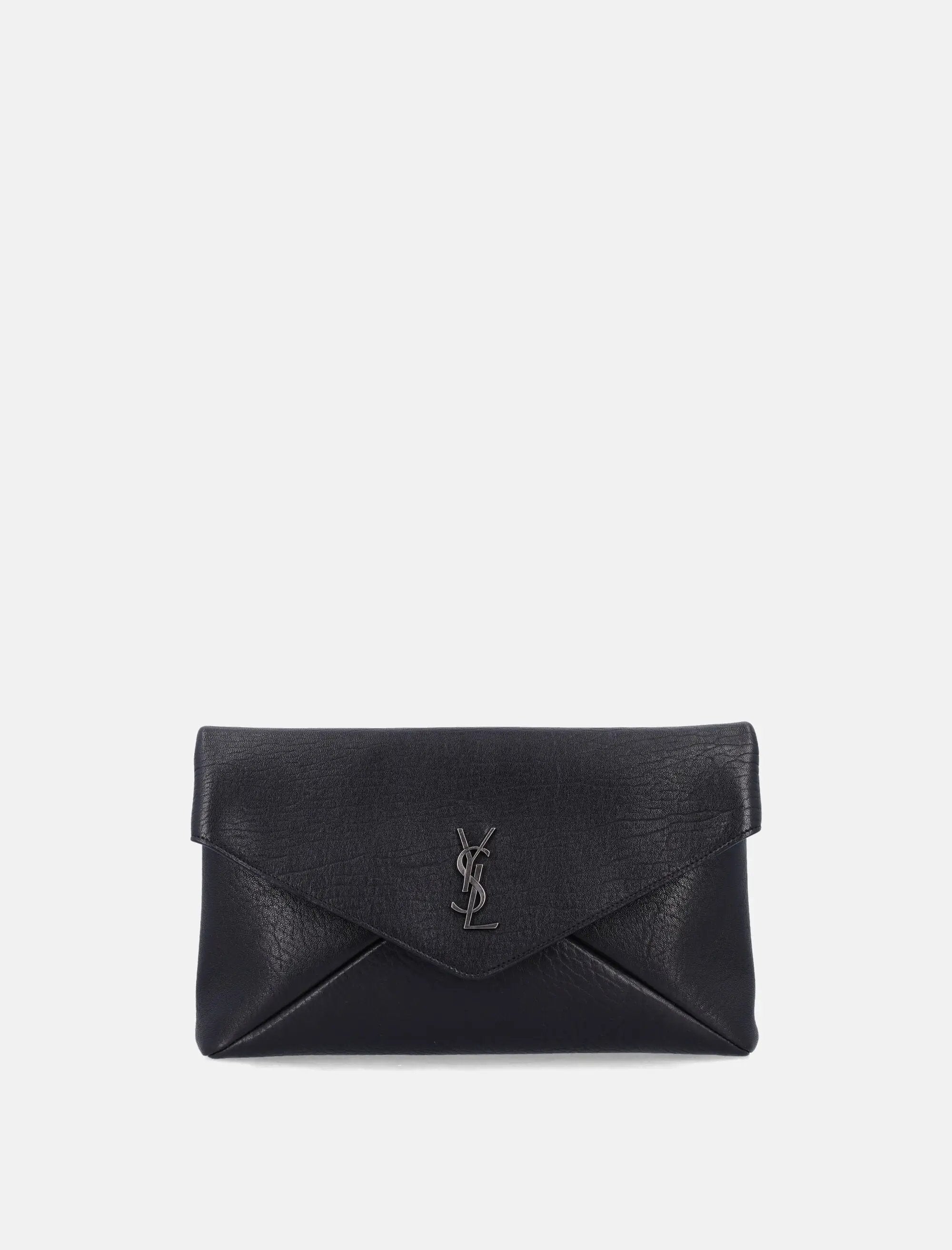 Lambskin Cassandre Large Pouch Saint laurent оригінал – Купити в Україні – боковий вид