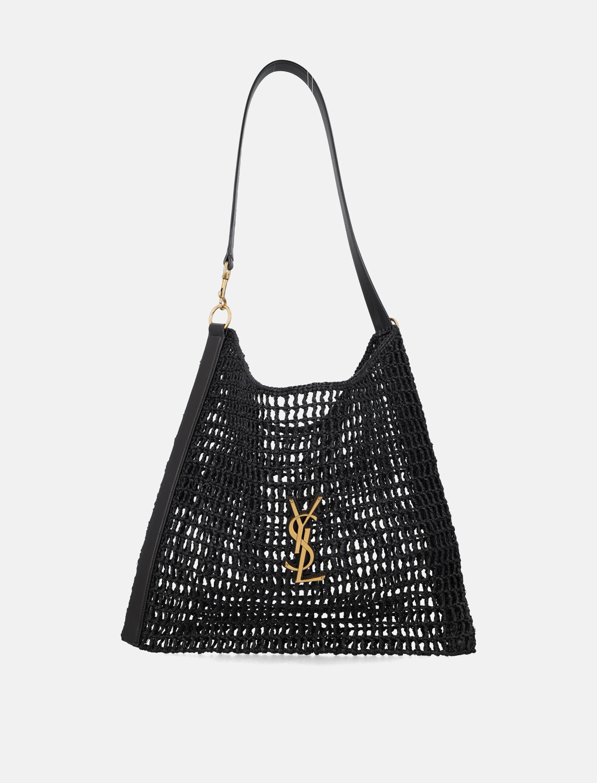 Bv Raffia Tote Bag Saint laurent – Гарантія оригінальності – боковий вид