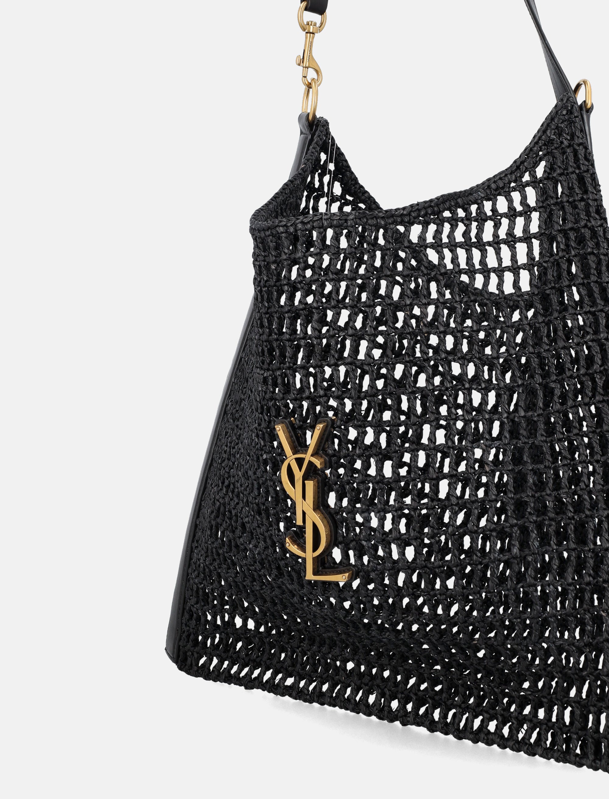 Bv Raffia Tote Bag Saint laurent – Гарантія оригінальності – вид ззаду