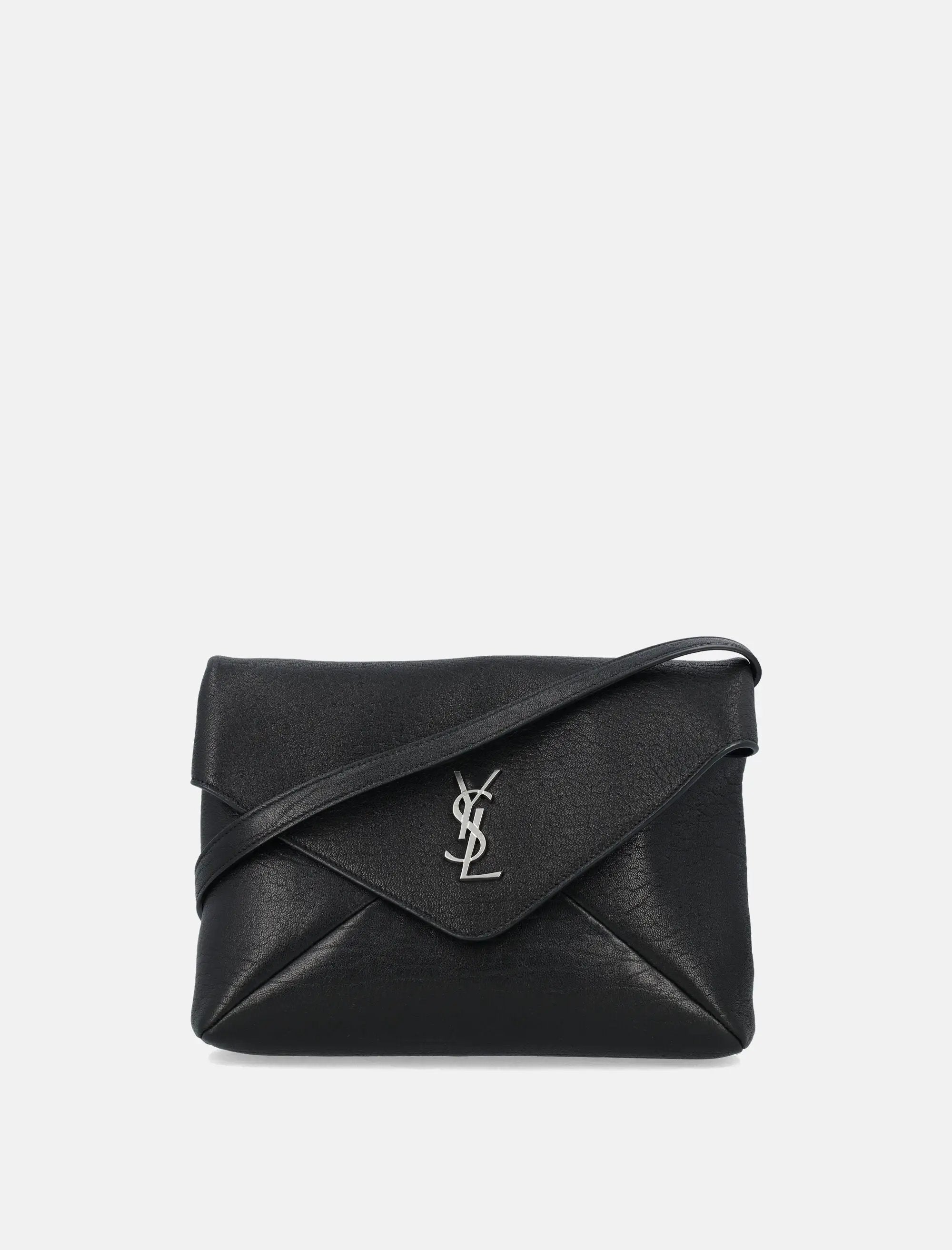 Cassandre Leather Envelope Messenger Saint laurent – Гарантія оригінальності – боковий вид