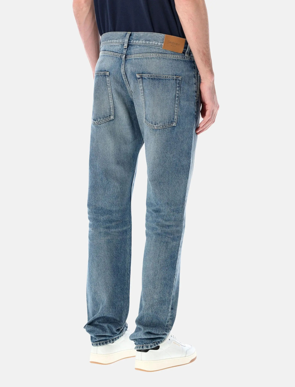 Оригінальна Relaxed Slim Jeans Saint laurent – вид ззаду