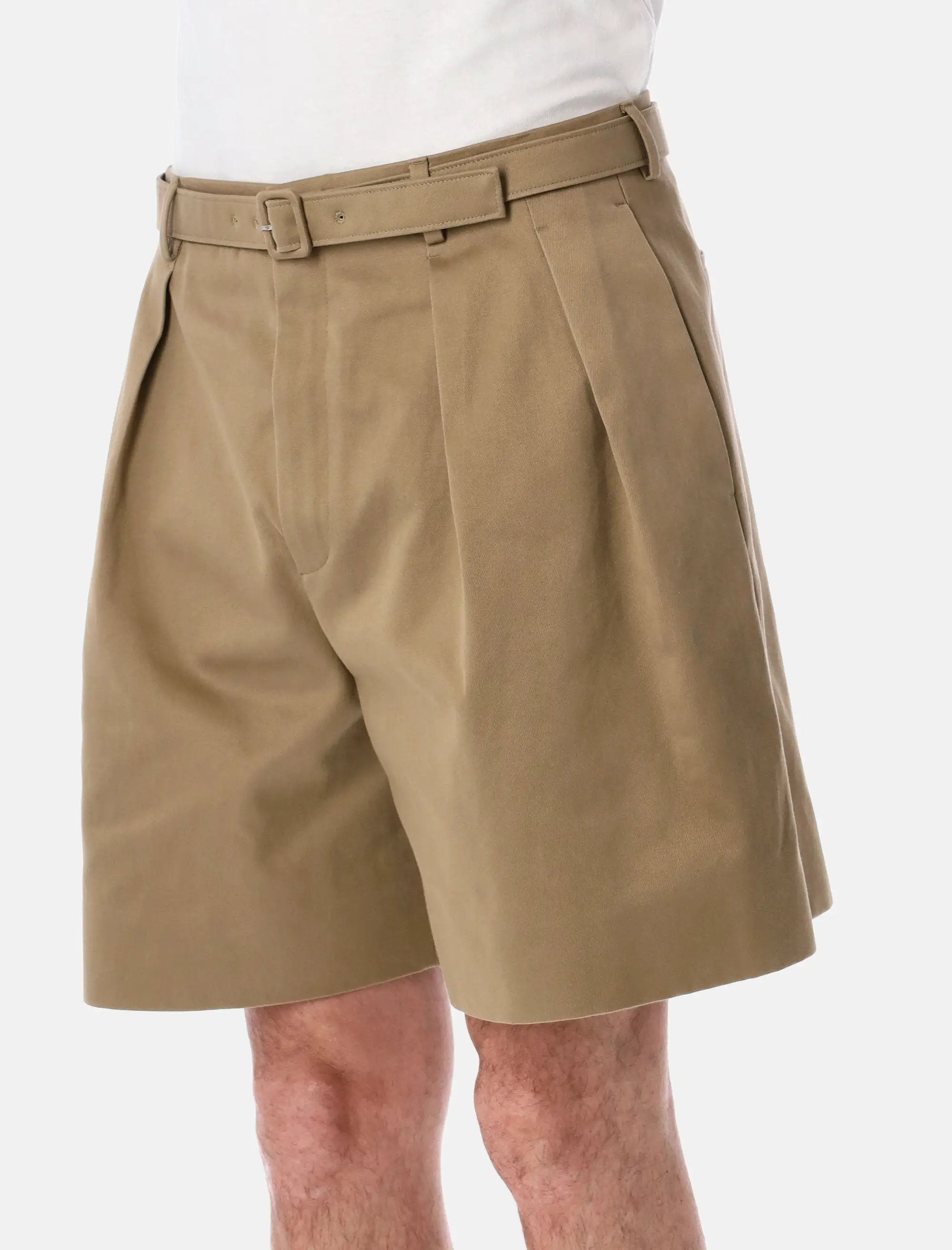 Cotton Gabardine Tailored Shorts Saint laurent оригінал – Купити в Україні – детальний вид