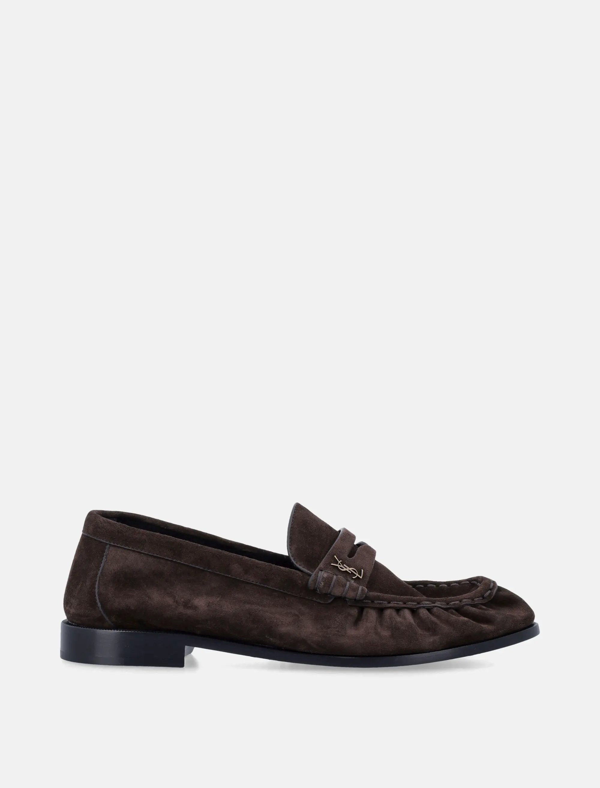 Le Loafer Suede Saint laurent – Гарантія оригінальності – боковий вид