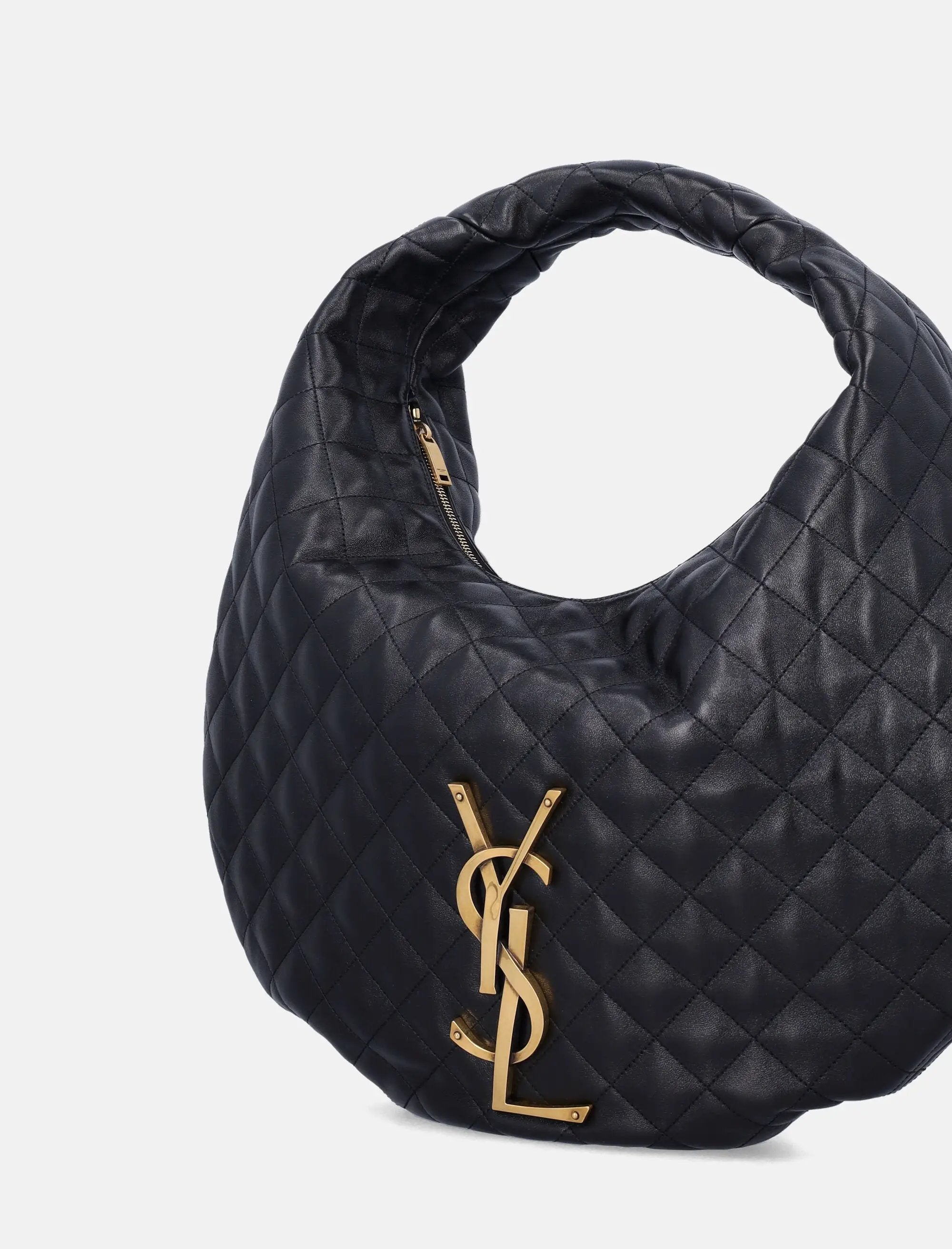 Icare Quilted Hobo Bag Saint laurent оригінал – Купити в Україні – вид ззаду