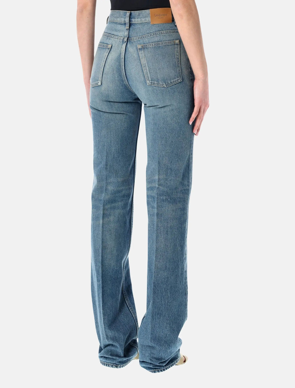 Yves Flared Jeans Saint laurent – Гарантія оригінальності – вид ззаду