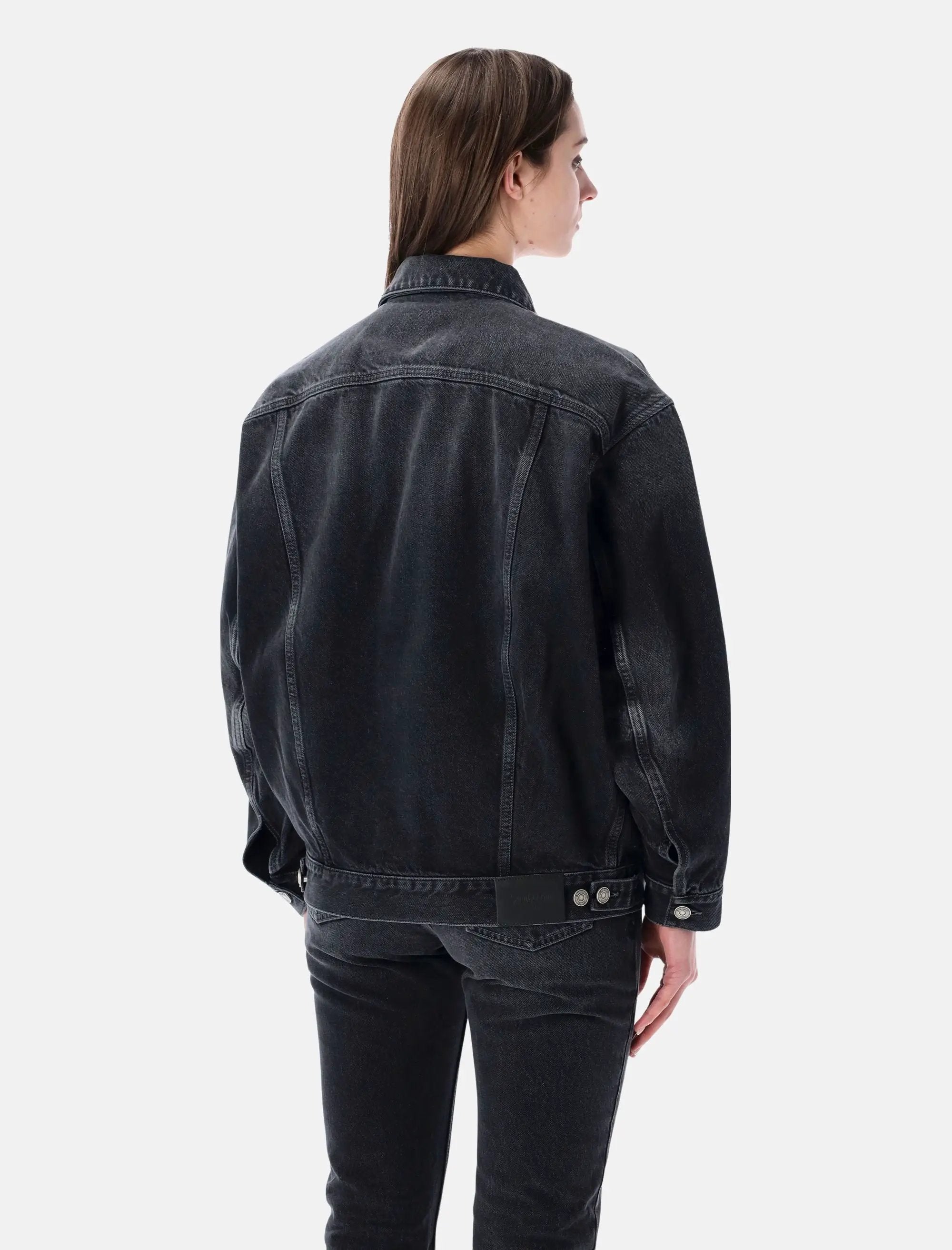 Saint laurent Outerwear оригінал | Швидка доставка Україна – вид ззаду