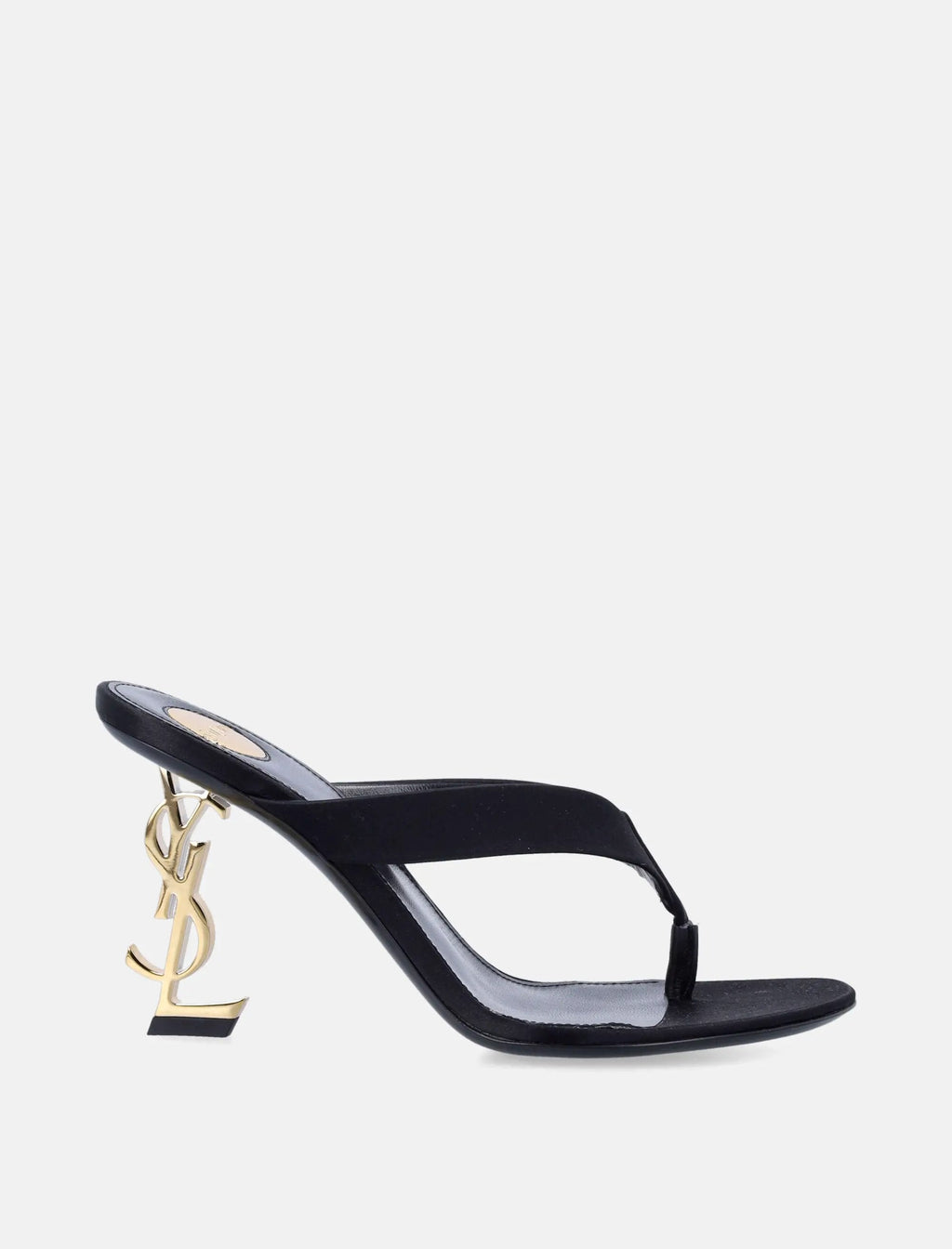 Satin Opyum Mules Saint laurent оригінал – Купити в Україні – боковий вид